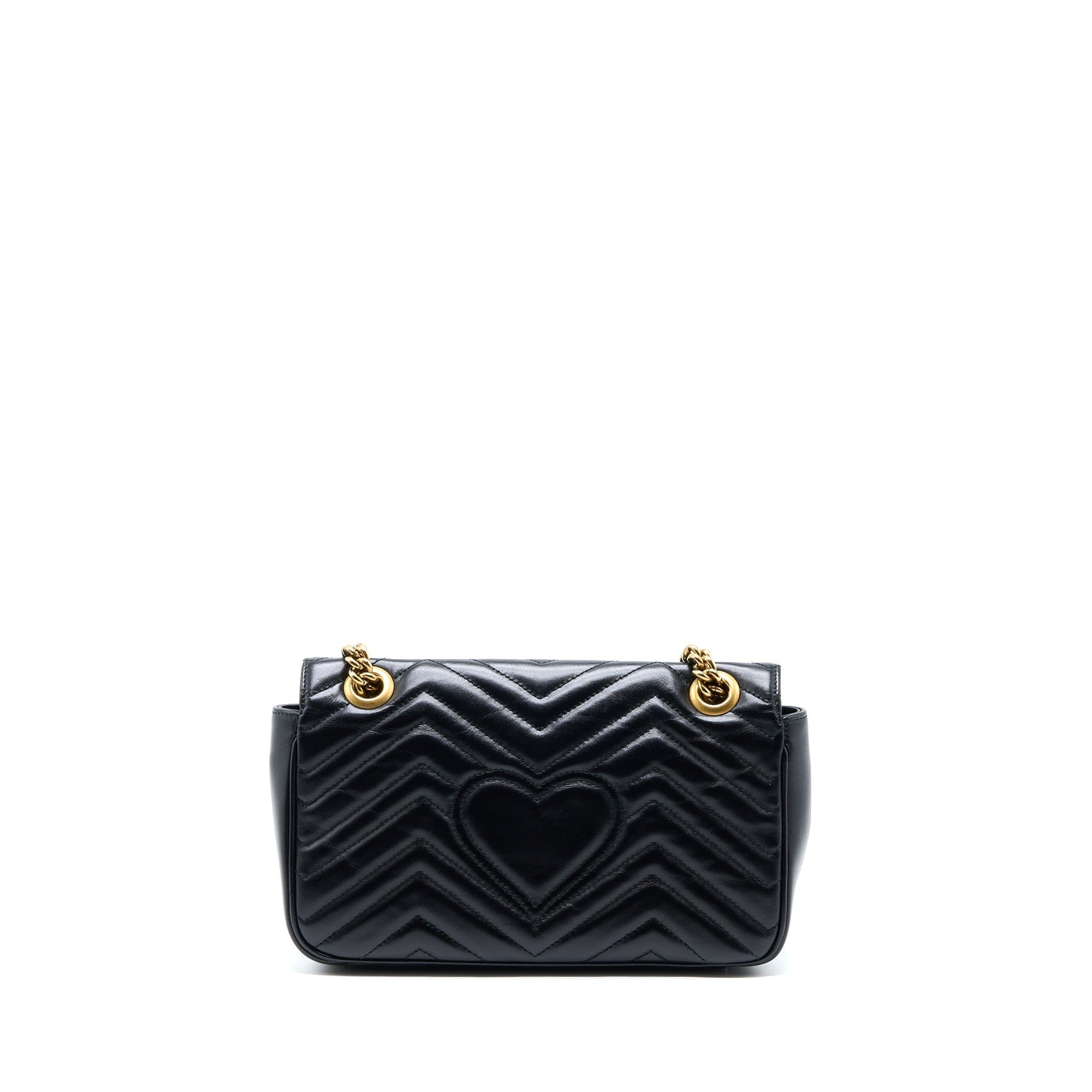 Gucci Small Marmont Calfskin Black