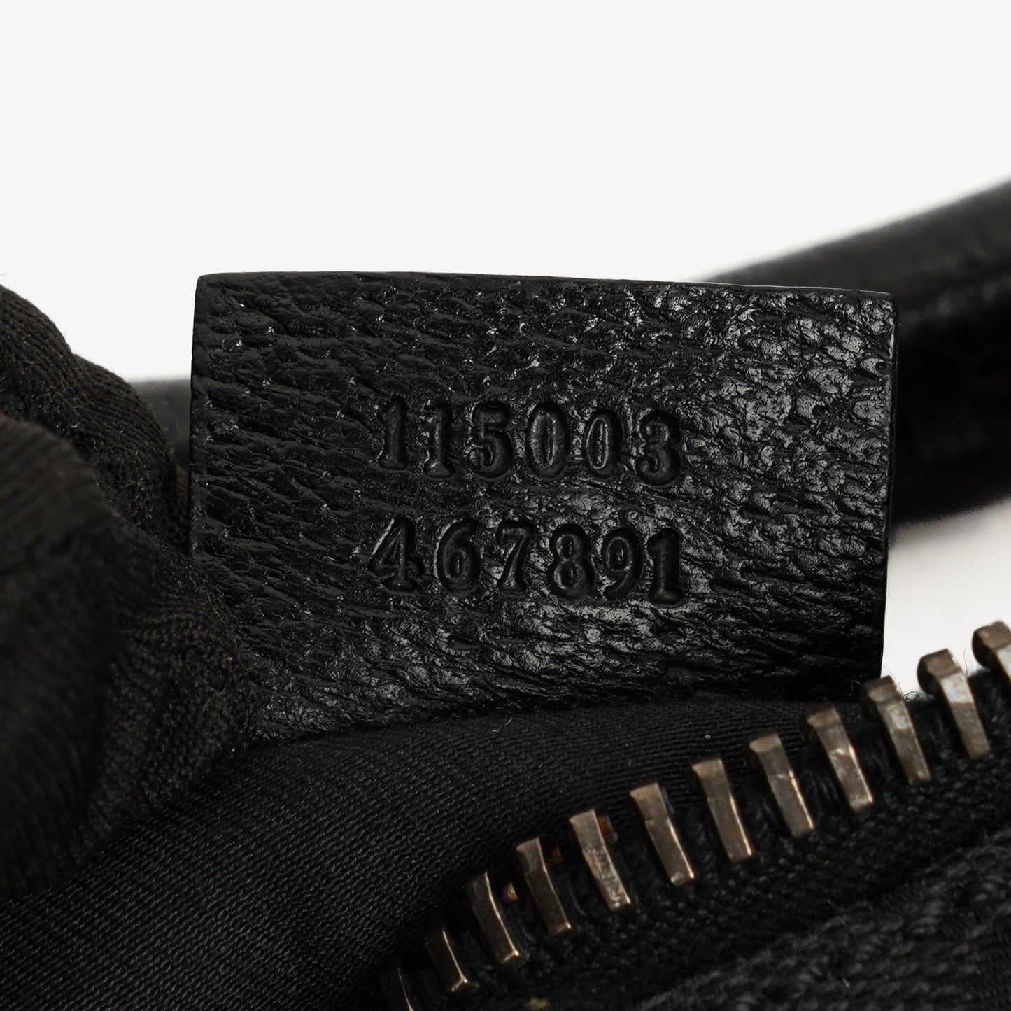 Gucci Black Monogram Canvas and Leather Hobo Shoulder Bag