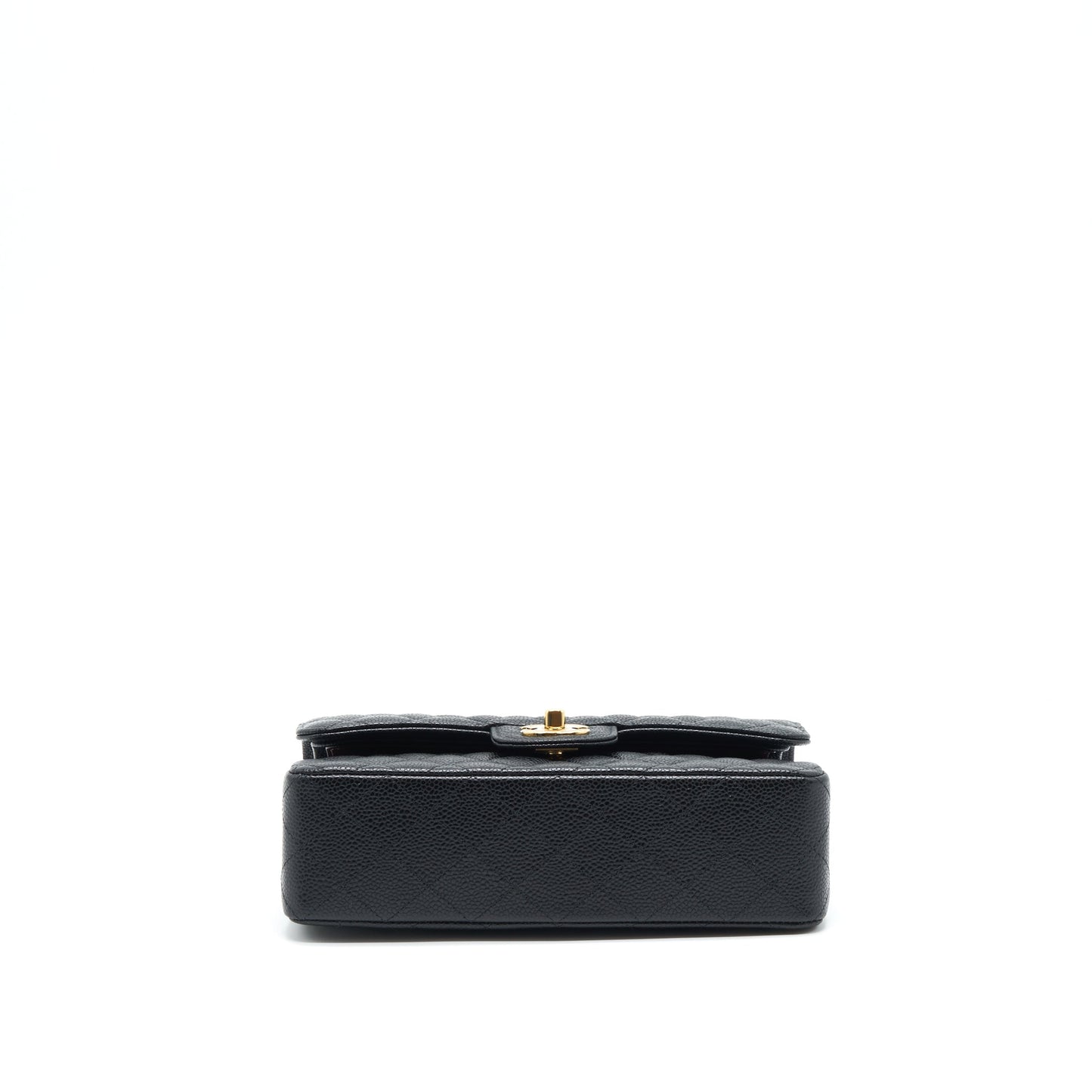 Chanel Small Classic Double Flap Bag Caviar Black L