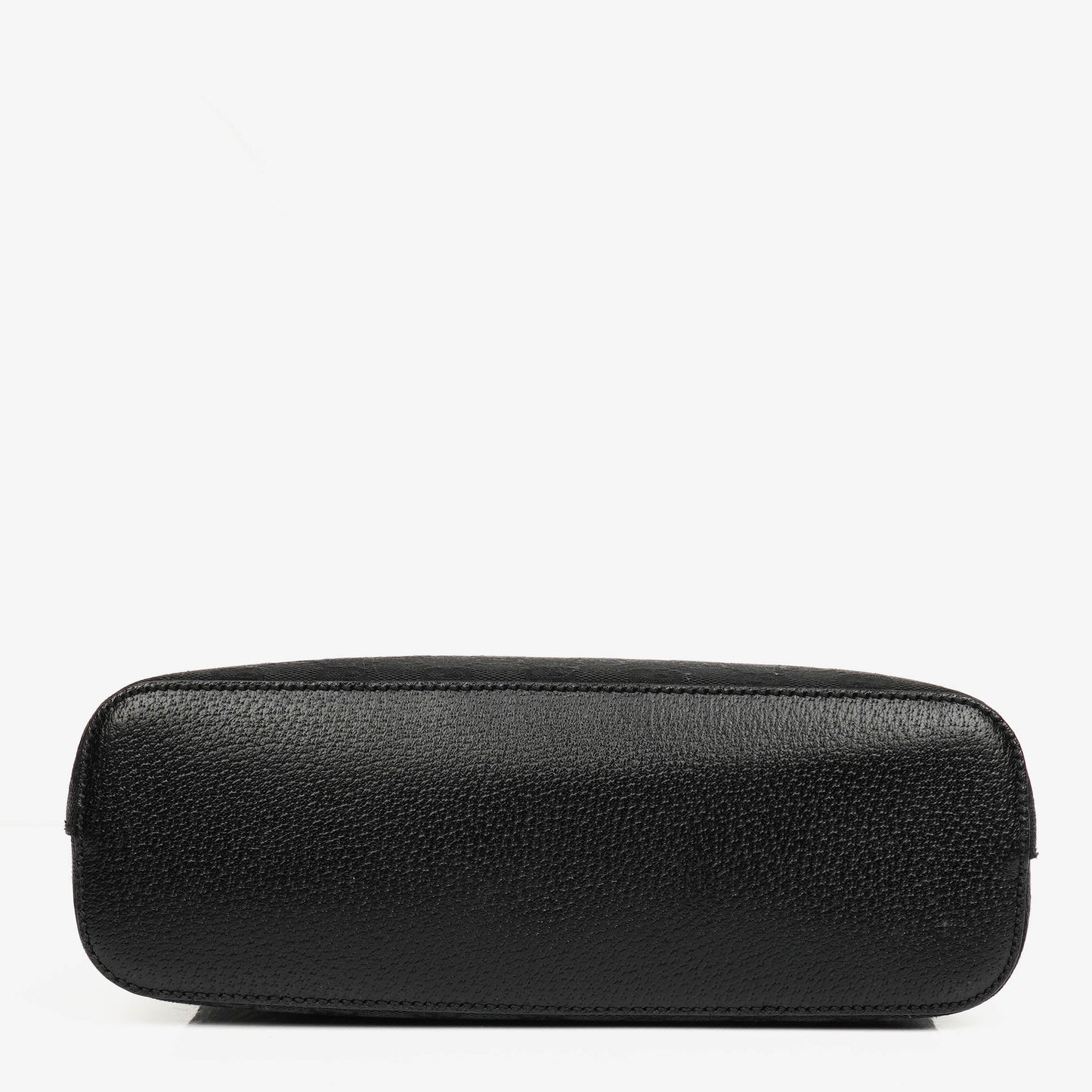 Gucci Black Monogram Canvas and Leather Hobo Shoulder Bag