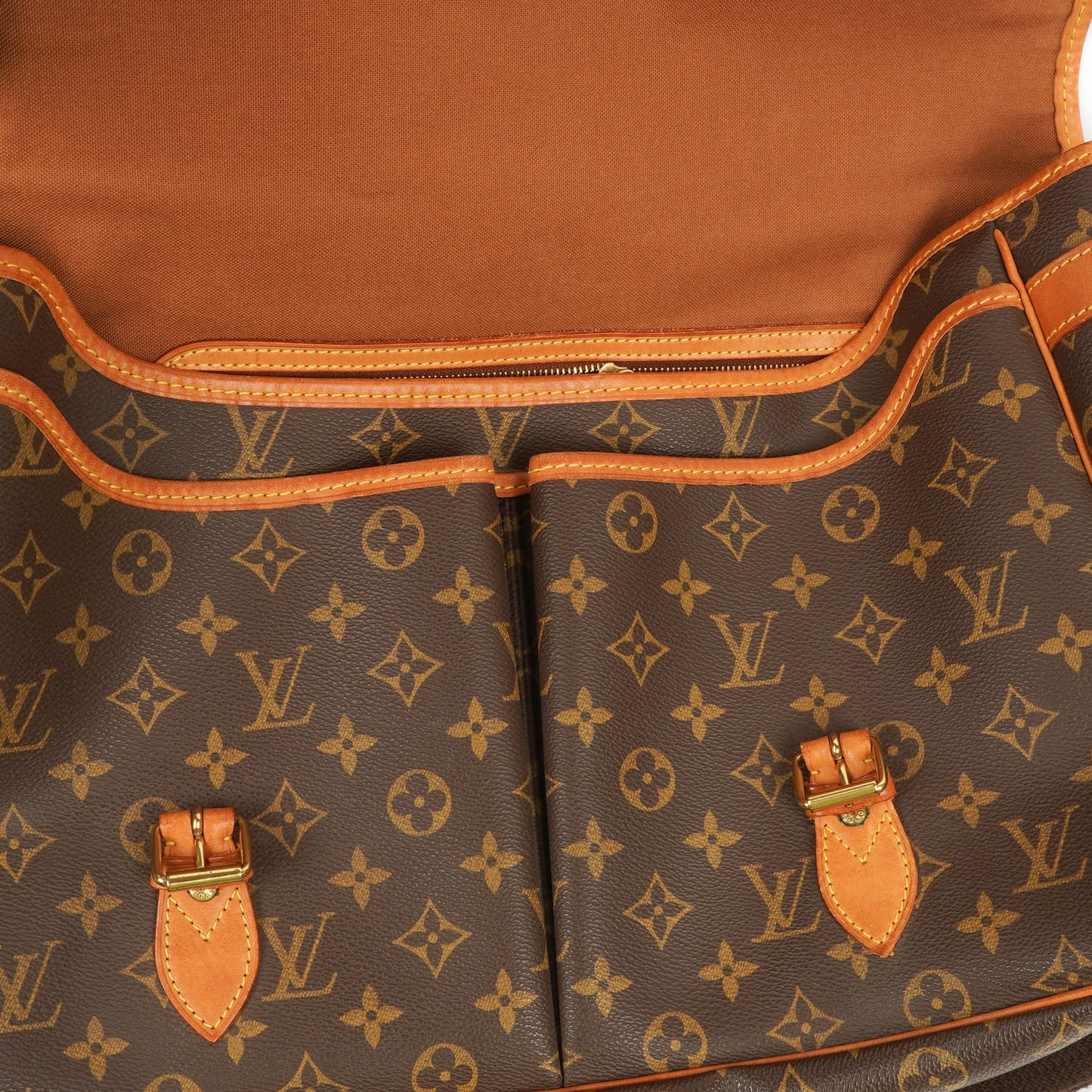 Louis Vuitton Sac Gibeciere GM Monogram Canvas Shoulder Bag