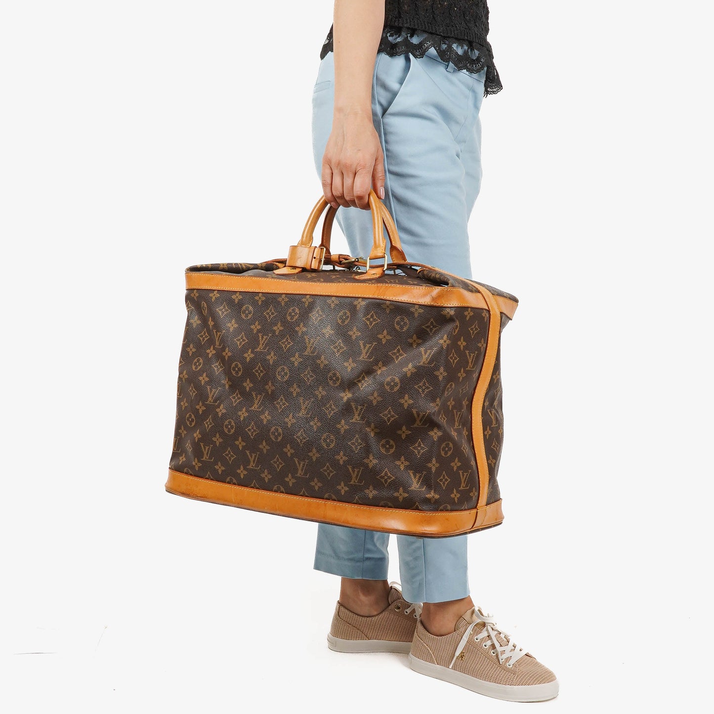 Louis Vuitton Cruiser 45 Monogram Canvas Travel Bag