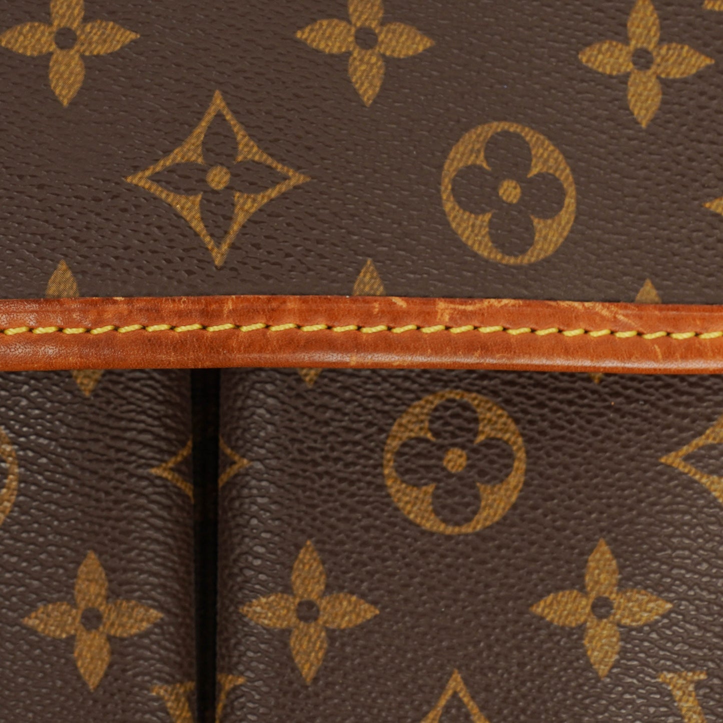 Louis Vuitton Sac Gibeciere GM Monogram Canvas Shoulder Bag