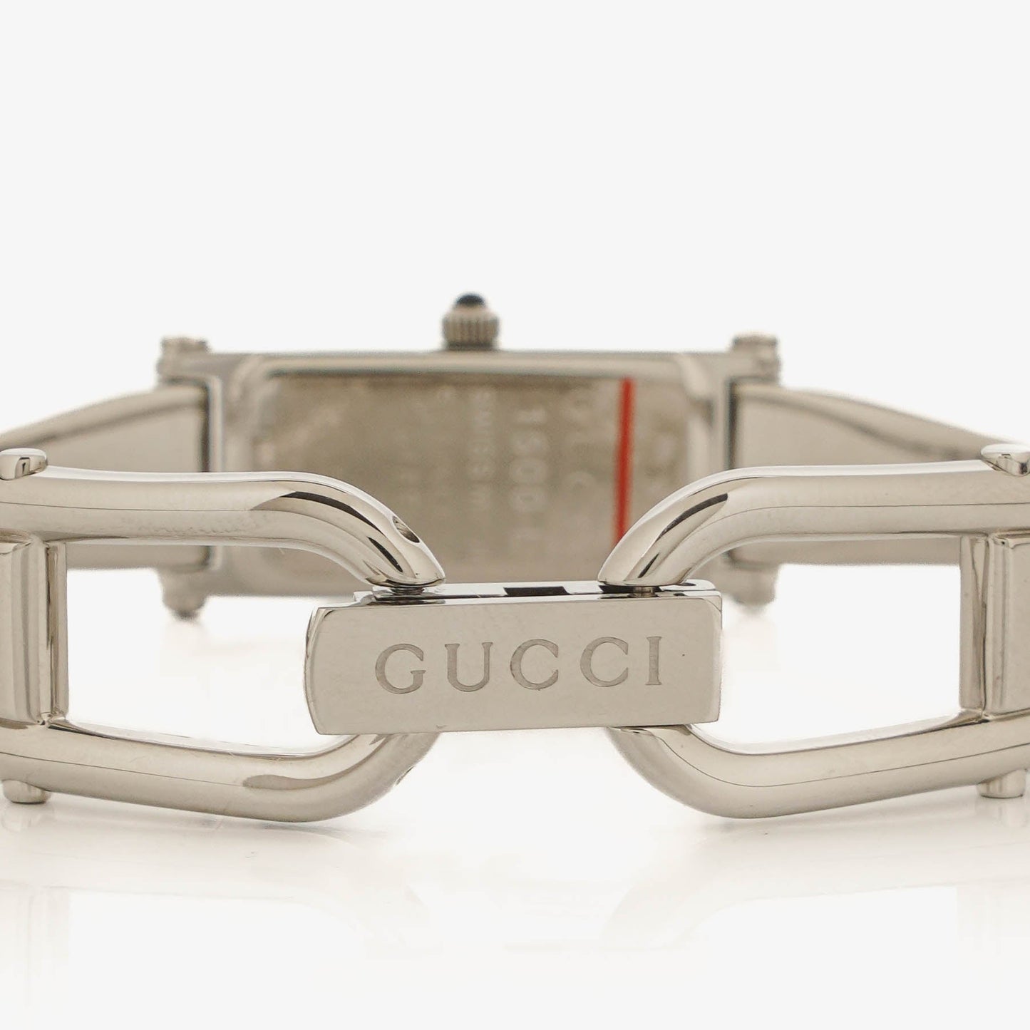 Gucci 1500L Rectangular Stainless Steel Watch