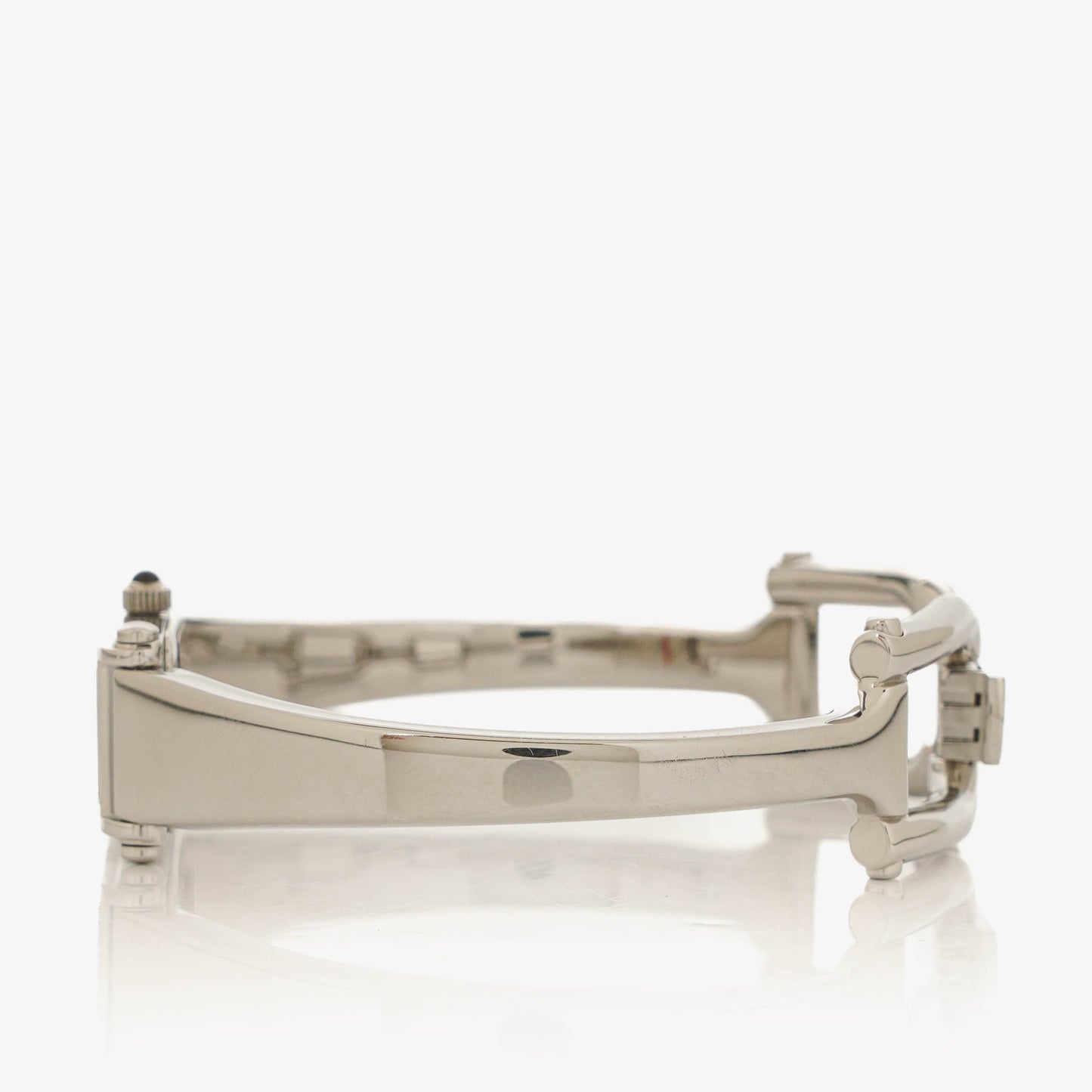 Gucci 1500L Rectangular Stainless Steel Watch