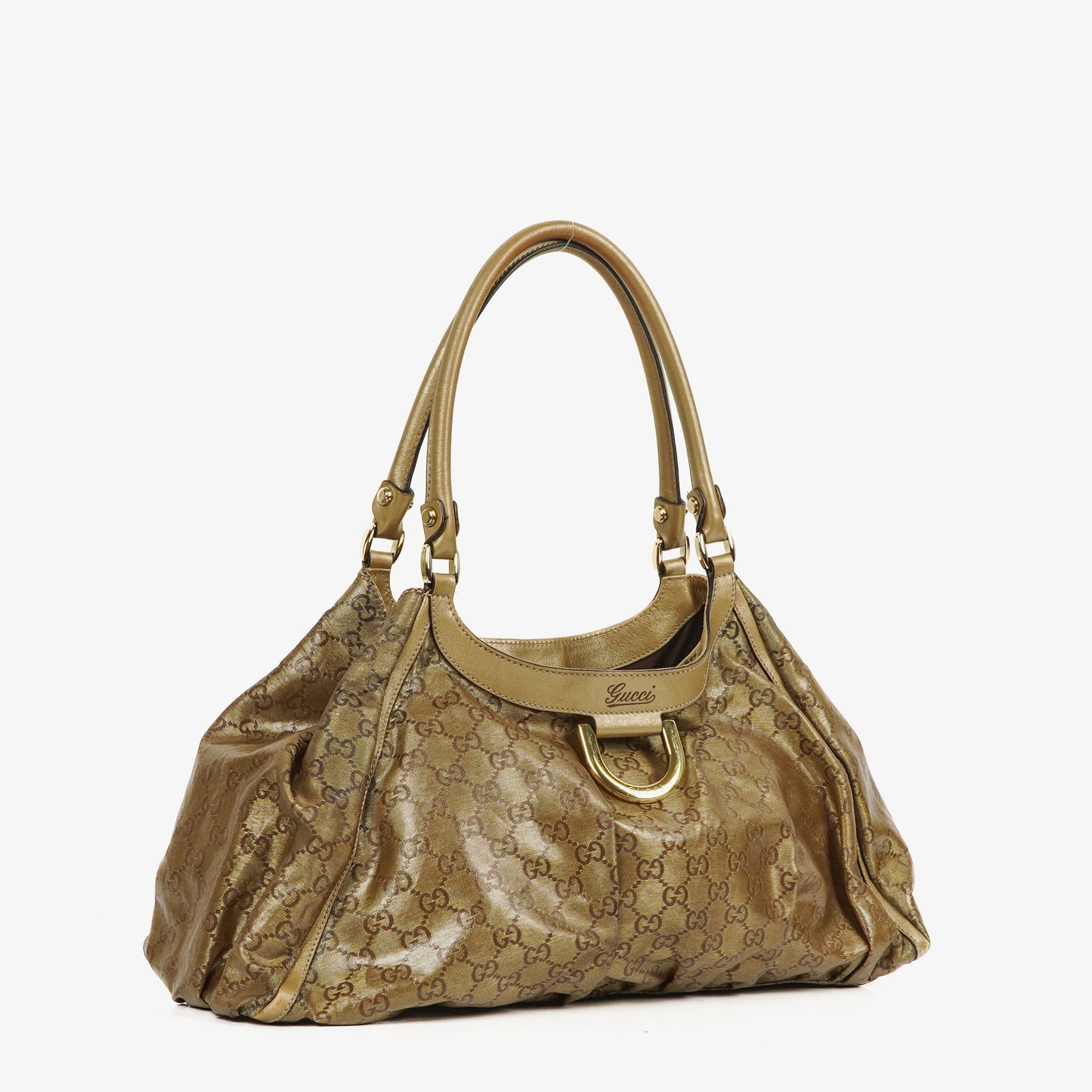 Gucci D-Ring GG Crystal Shoulder Bag