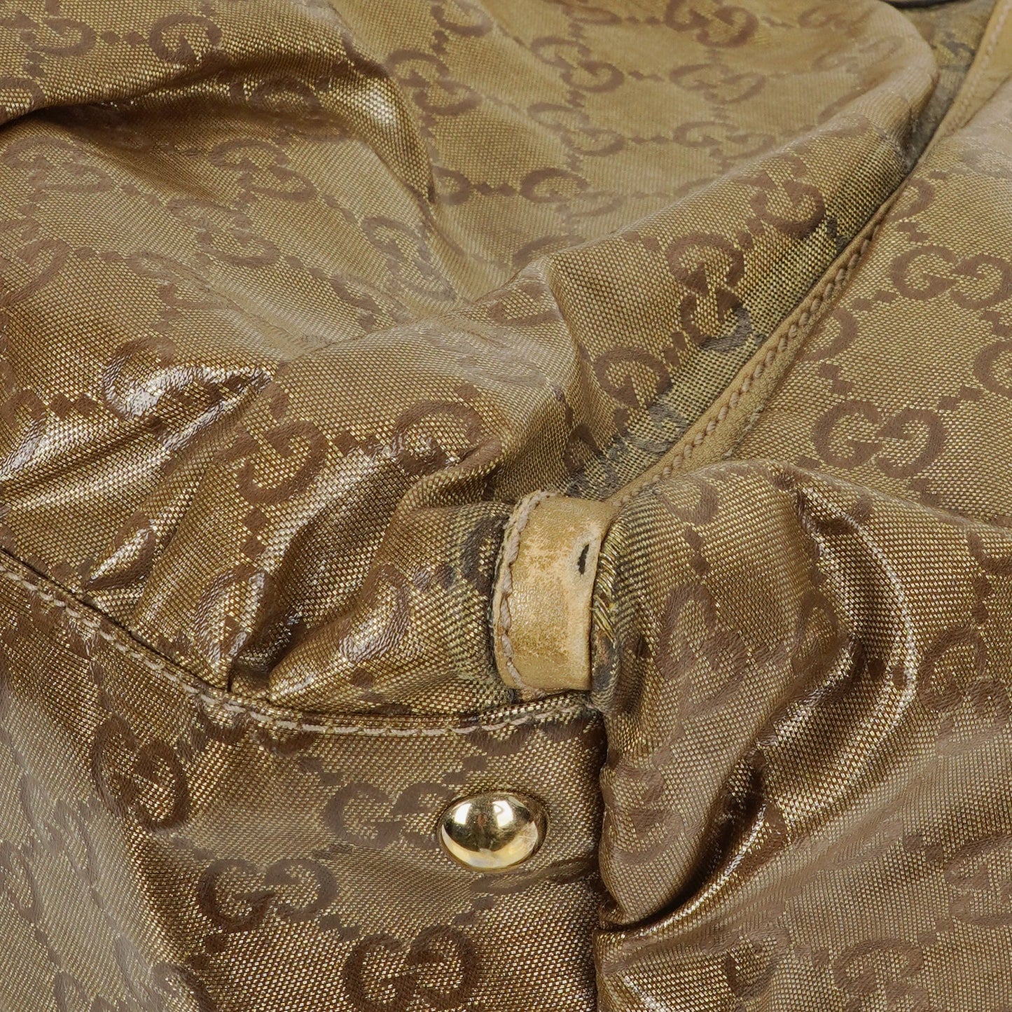 Gucci D-Ring GG Crystal Shoulder Bag