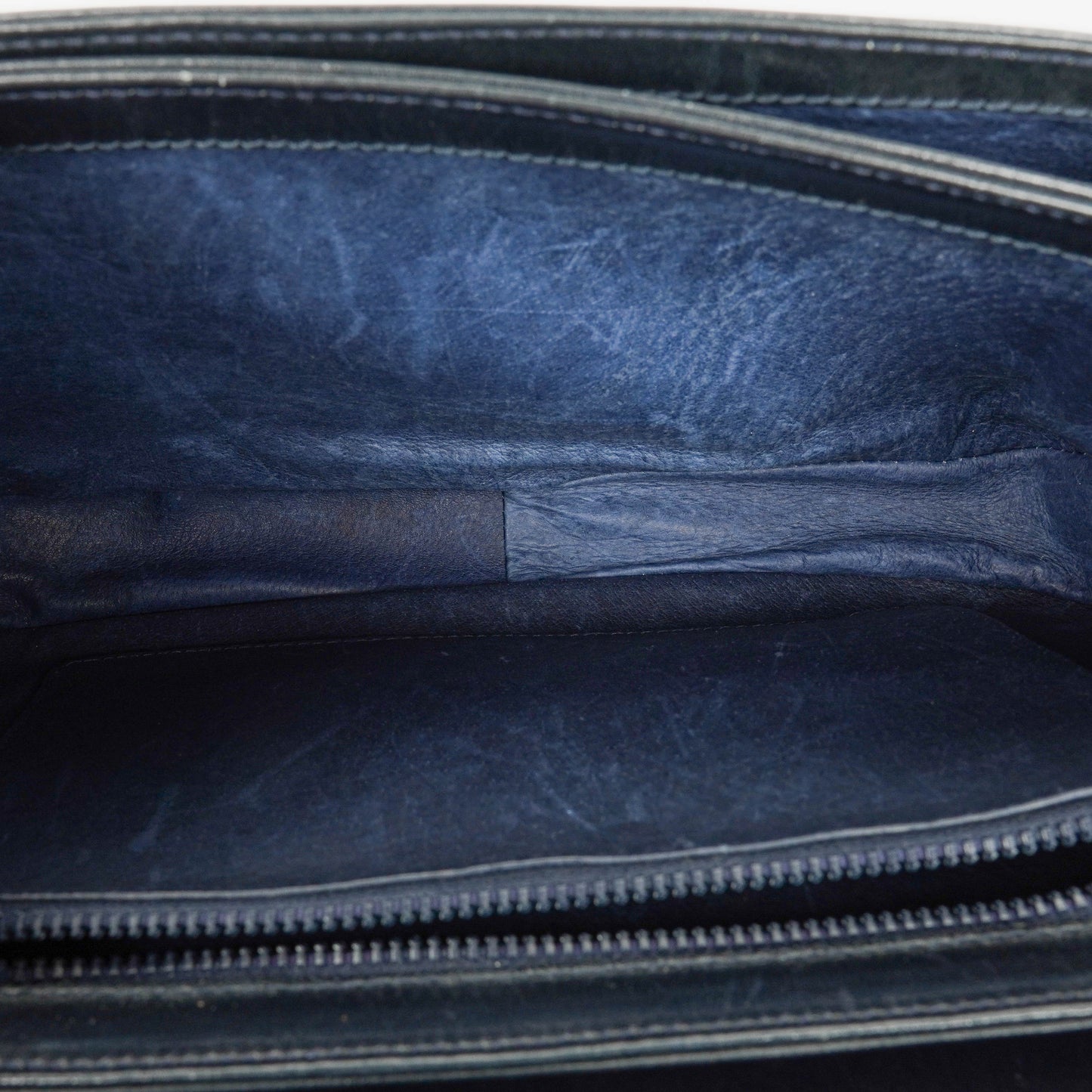Gucci Navy Horsebit 1955 Shoulder Bag