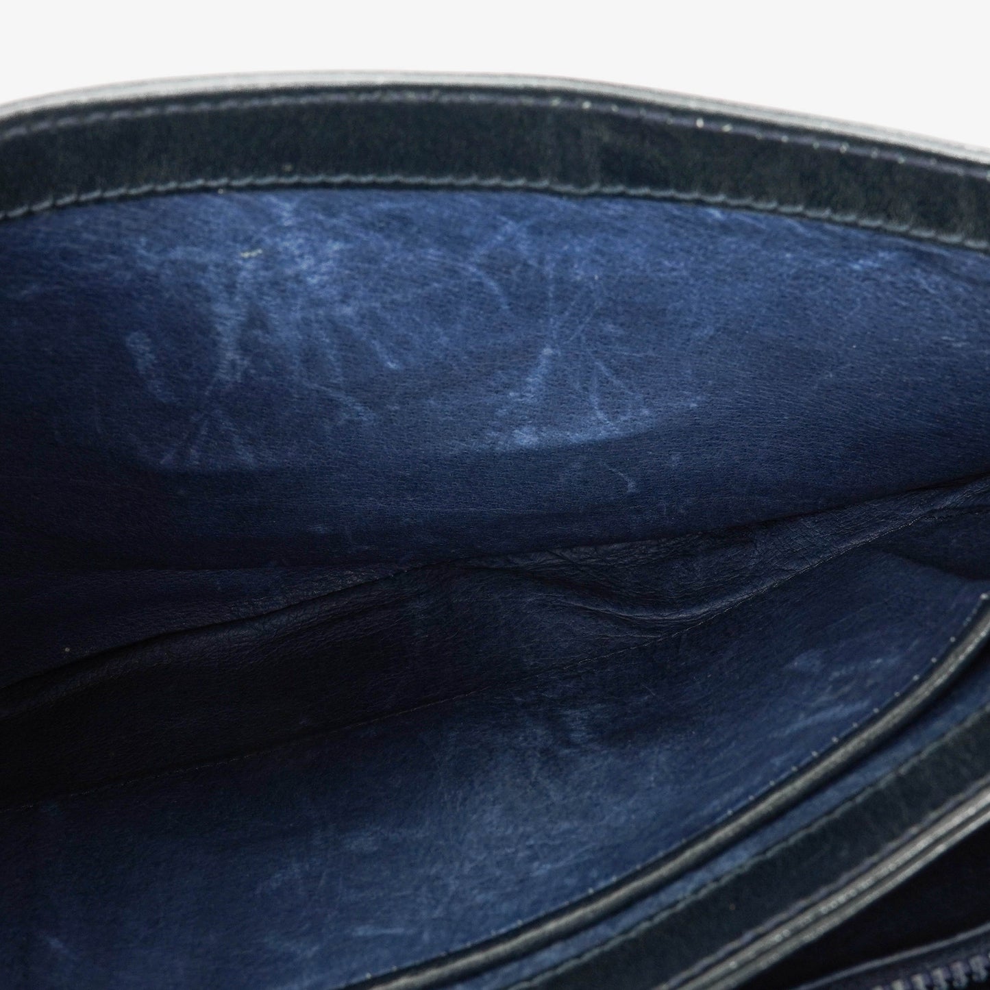 Gucci Navy Horsebit 1955 Shoulder Bag