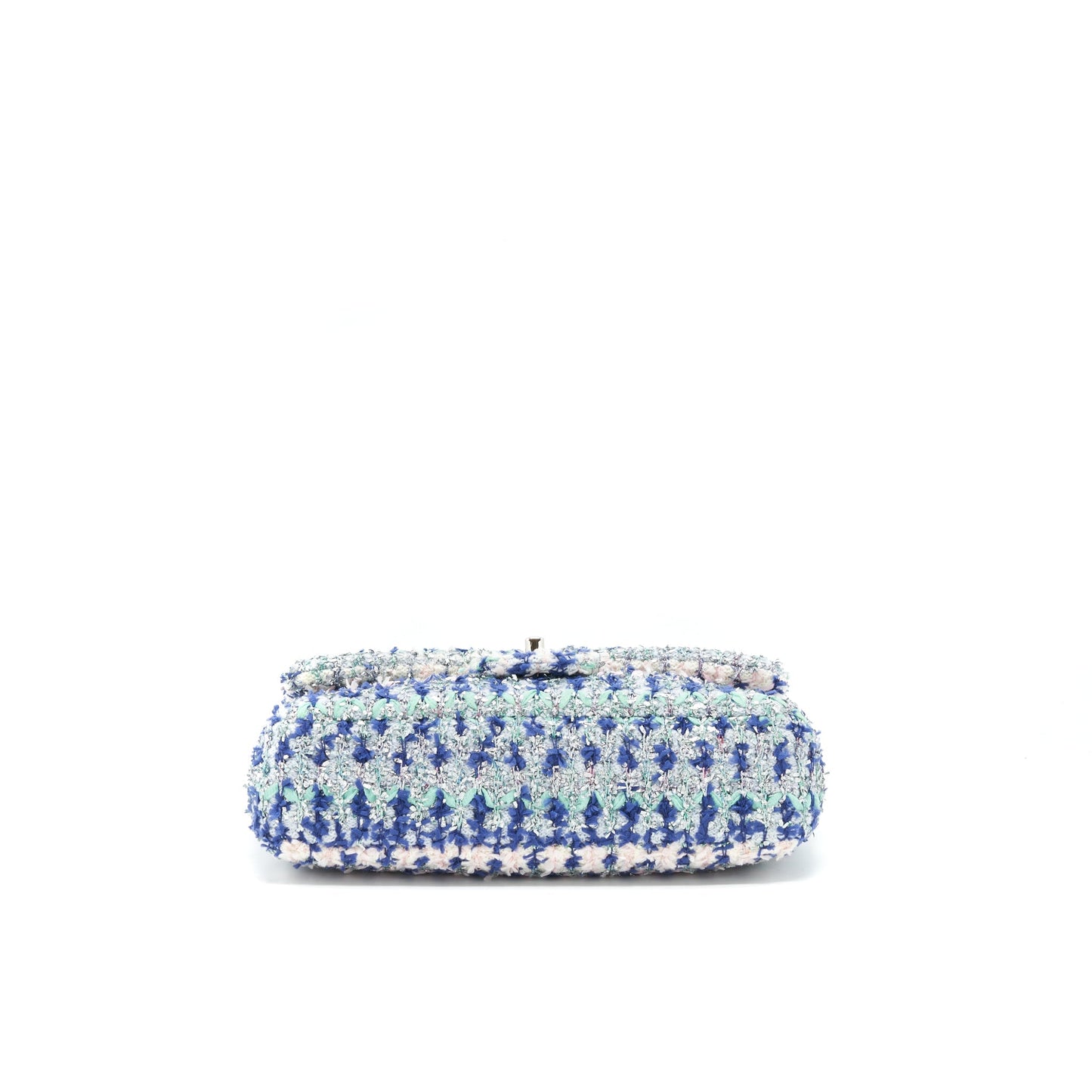 Chanel tweed classic flap bag multi colour