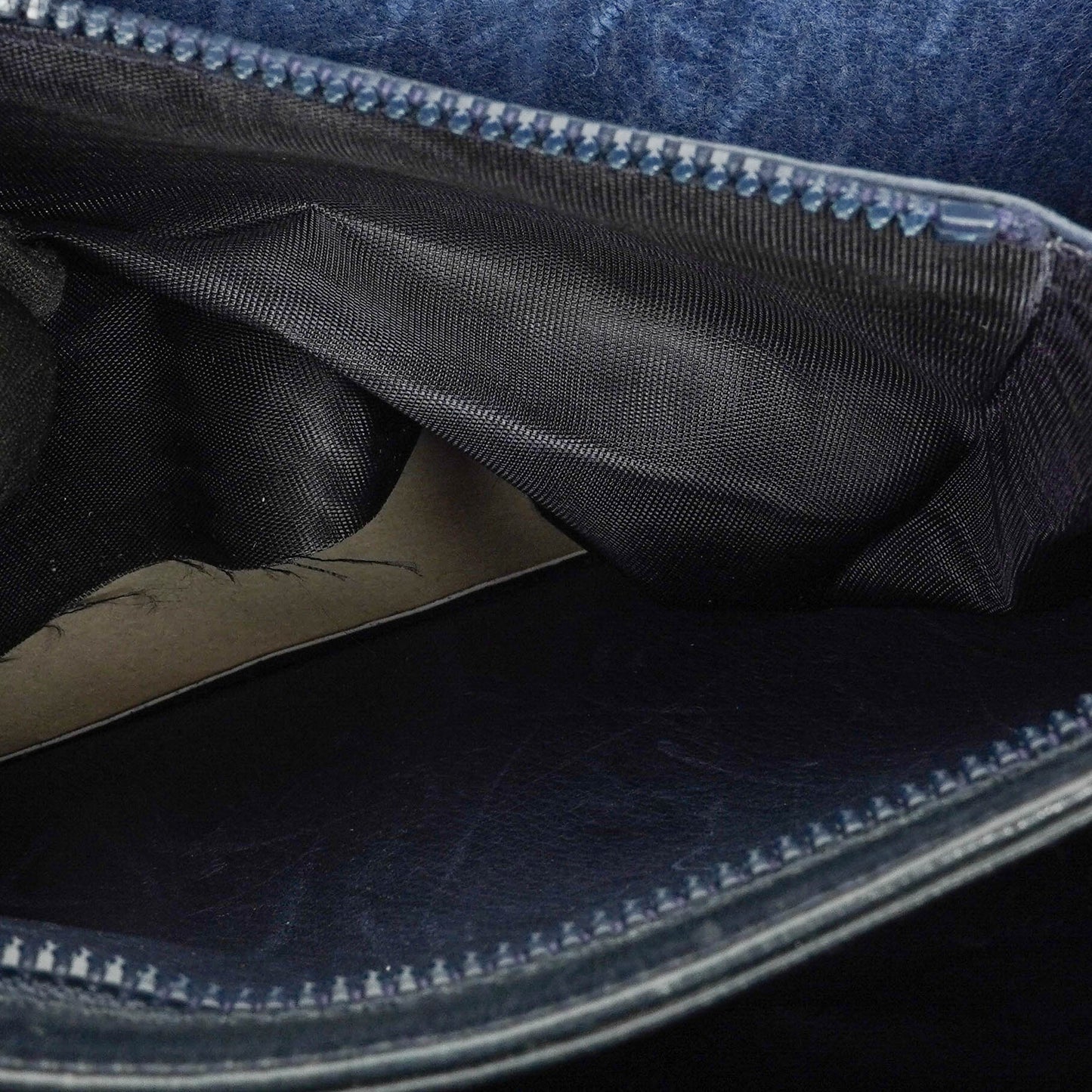 Gucci Navy Horsebit 1955 Shoulder Bag
