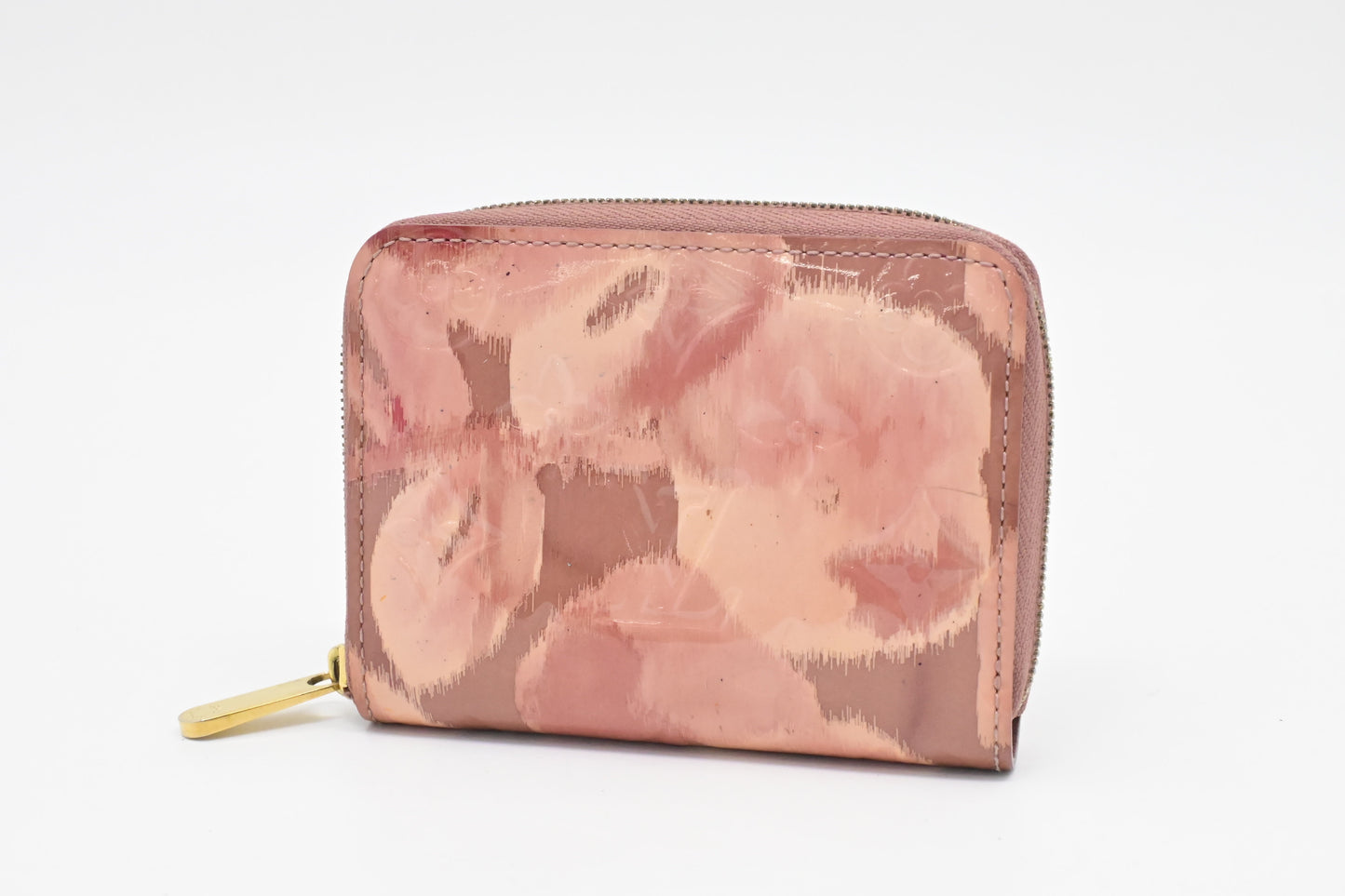 Louis Vuitton Compact Zippy Wallet in Ikat Bloom Pink Vernis Leather