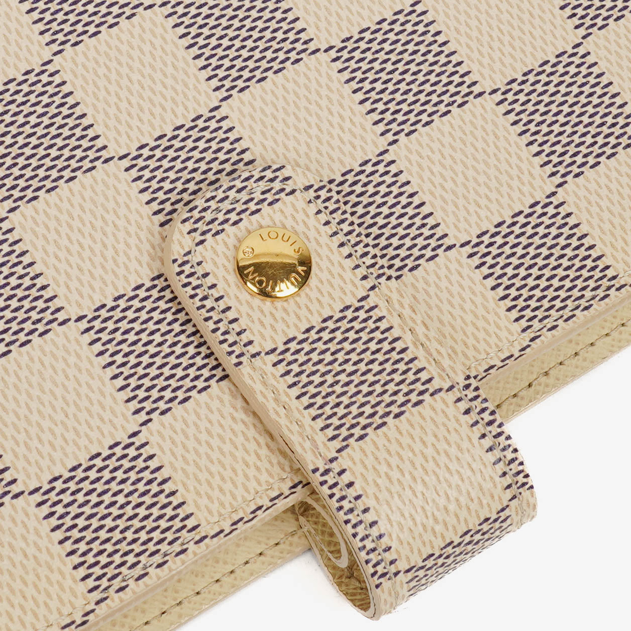 Louis Vuitton Damier Azur Ring Agenda Cover