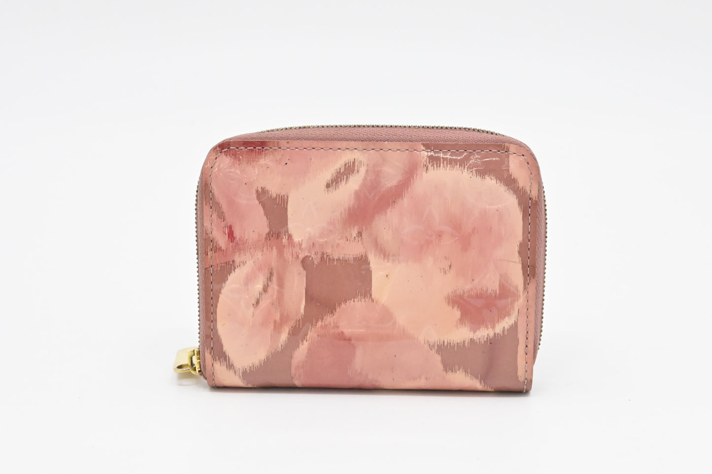 Louis Vuitton Compact Zippy Wallet in Ikat Bloom Pink Vernis Leather