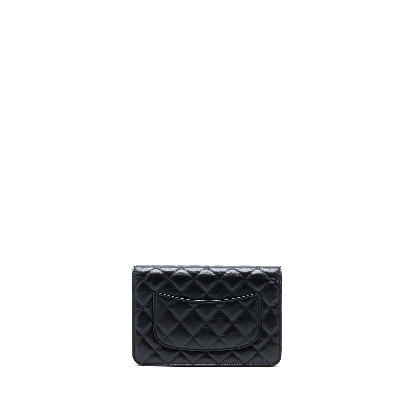 Chanel 2.55 Reissue Wallet On Chain Aged Calfskin Black (Microchip)
