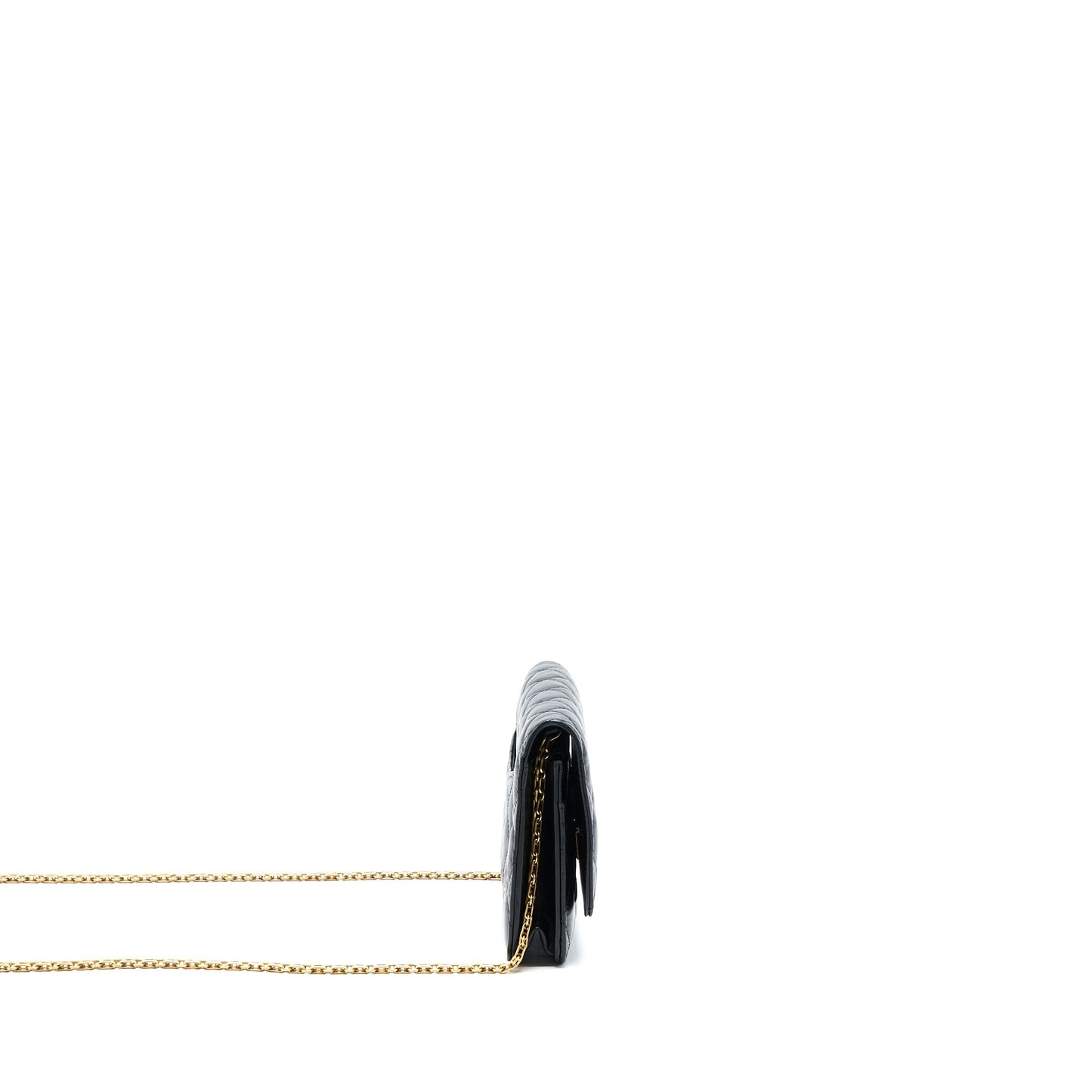 Chanel 2.55 Reissue Wallet On Chain Aged Calfskin Black (Microchip)