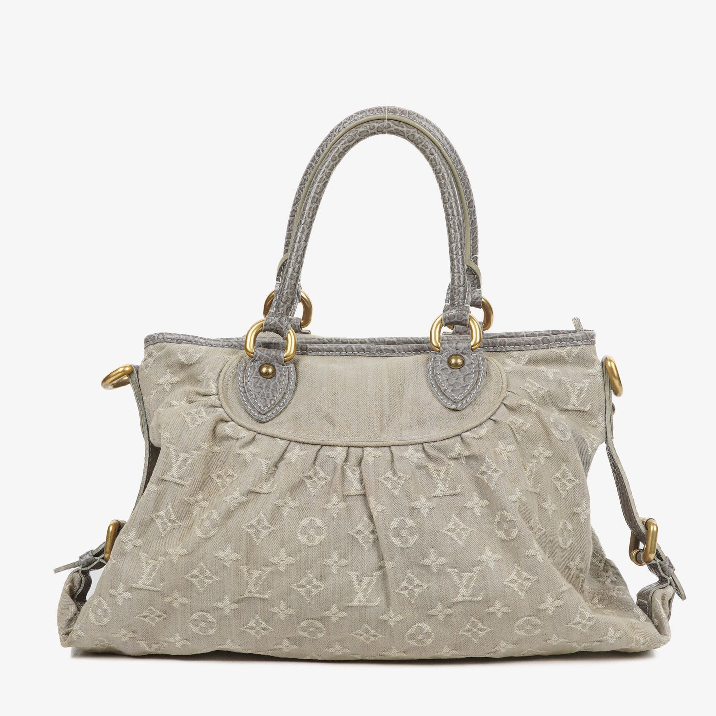 Louis Vuitton Neo Cabby MM Monogram Denim Bag