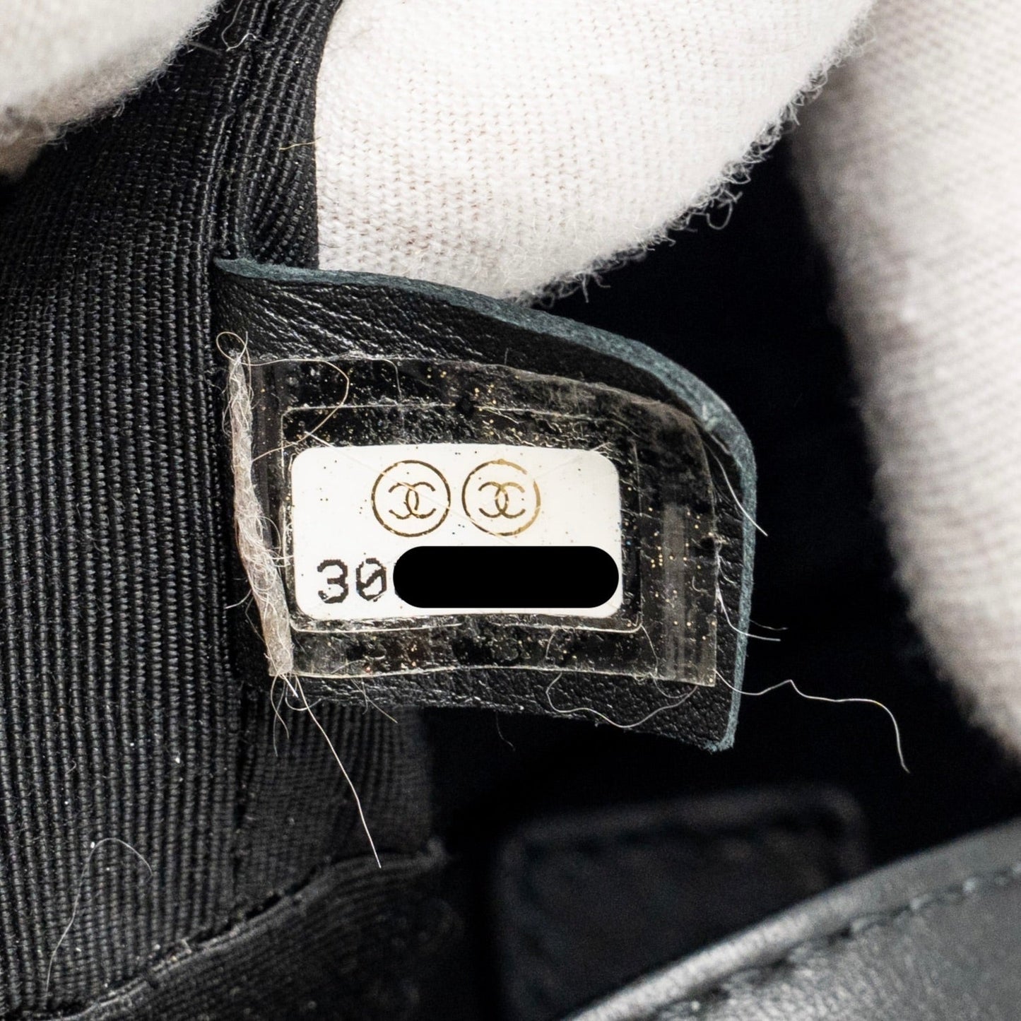 Chanel Top Handle Boy Bucket Bag Lambskin Black