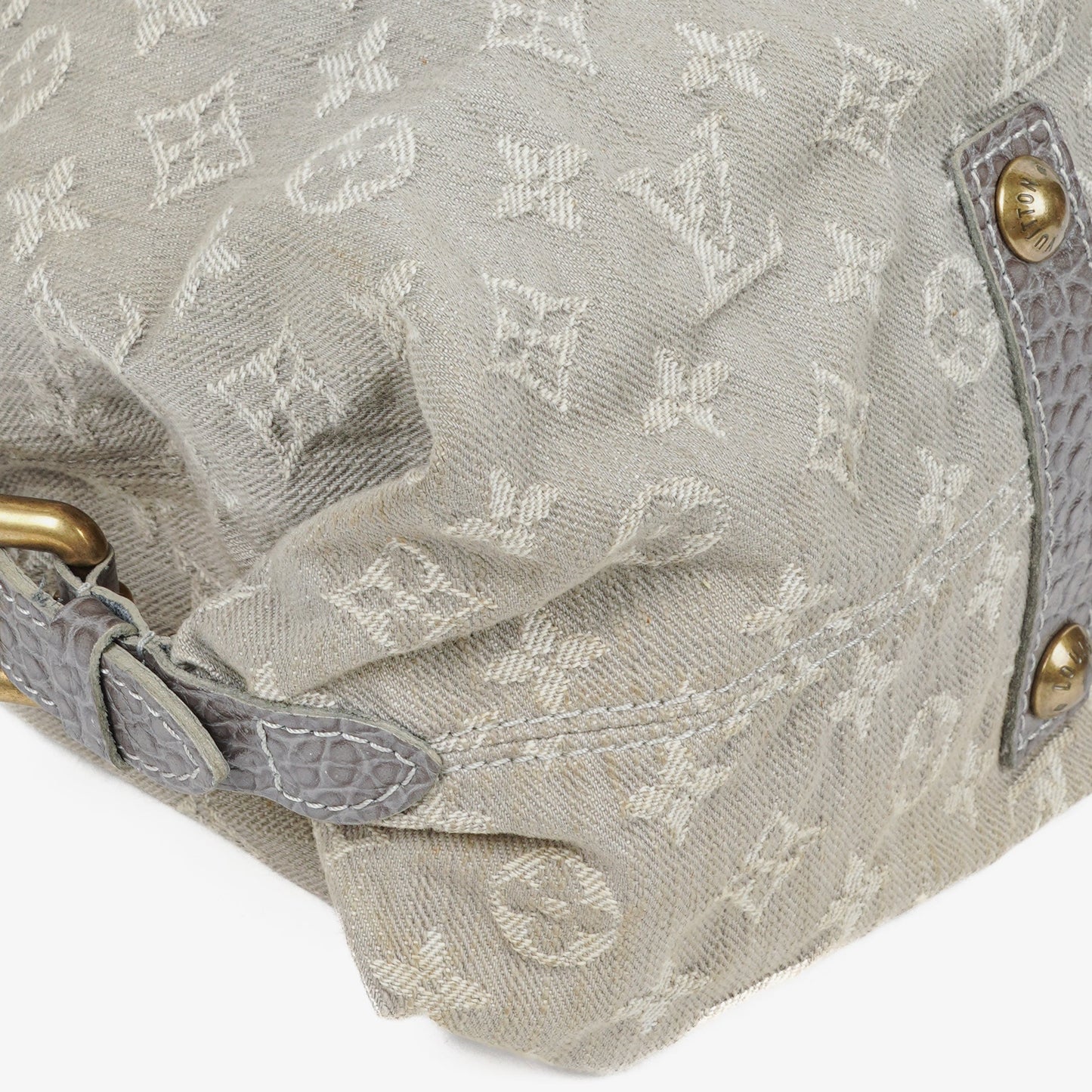 Louis Vuitton Neo Cabby MM Monogram Denim Bag