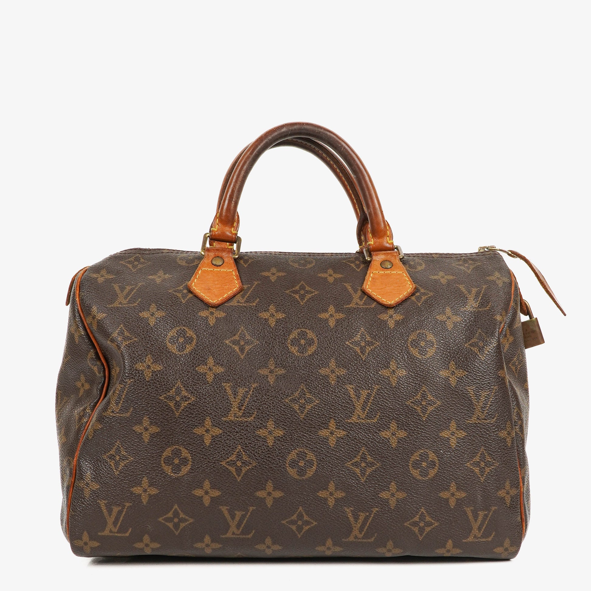 Louis Vuitton  30 Monogram Canvas Handbag