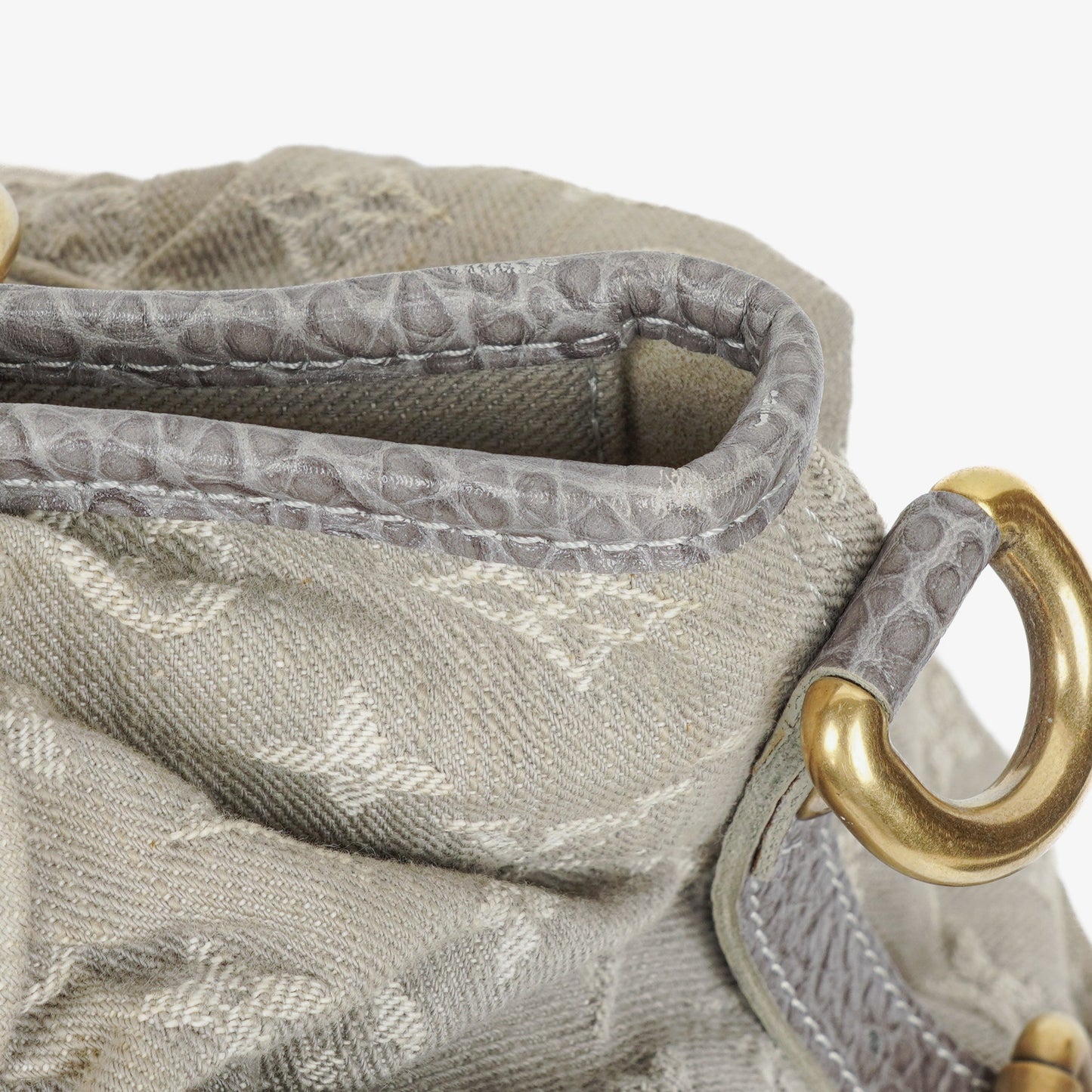 Louis Vuitton Neo Cabby MM Monogram Denim Bag