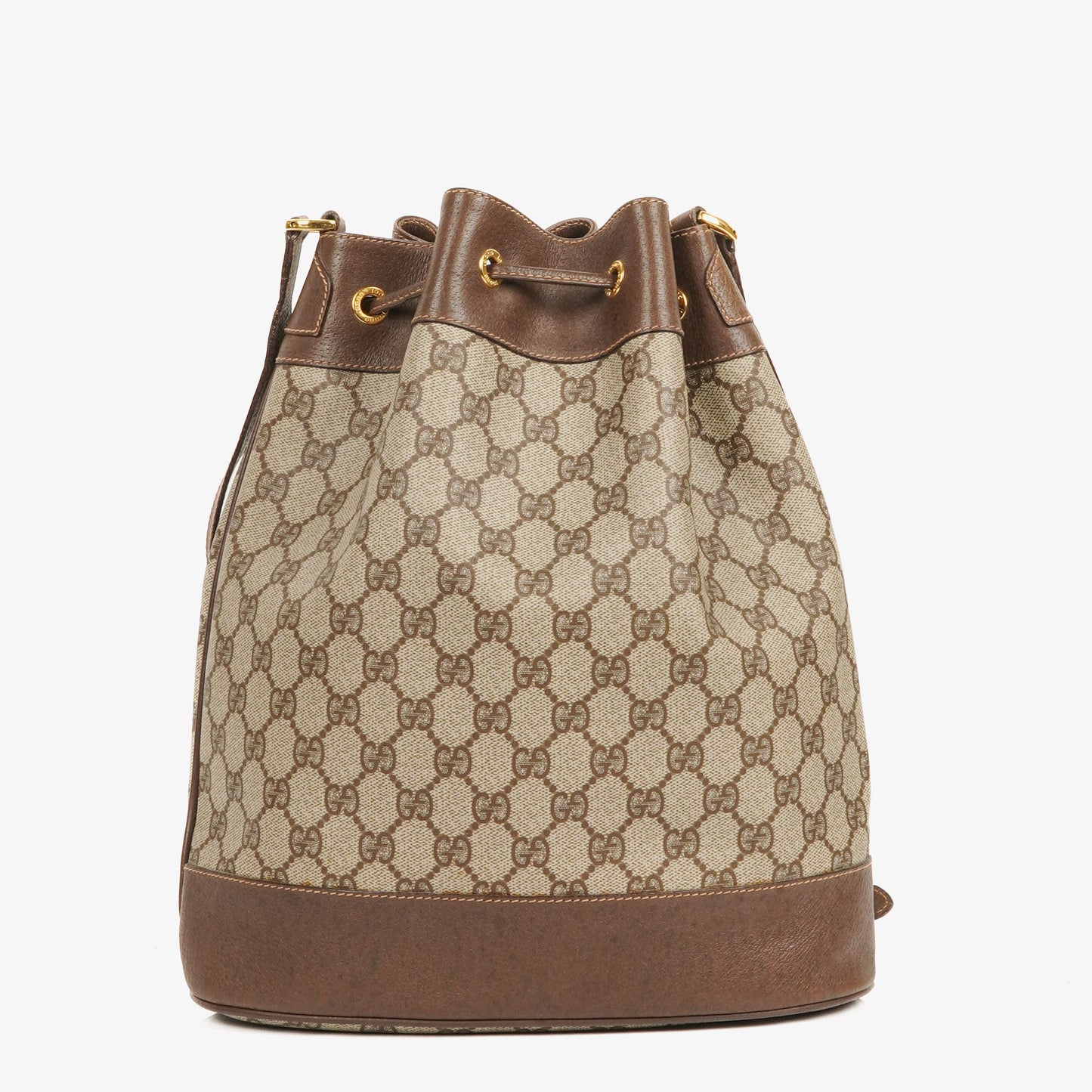 Gucci Ophidia GG Web Sherry Line Bucket Bag