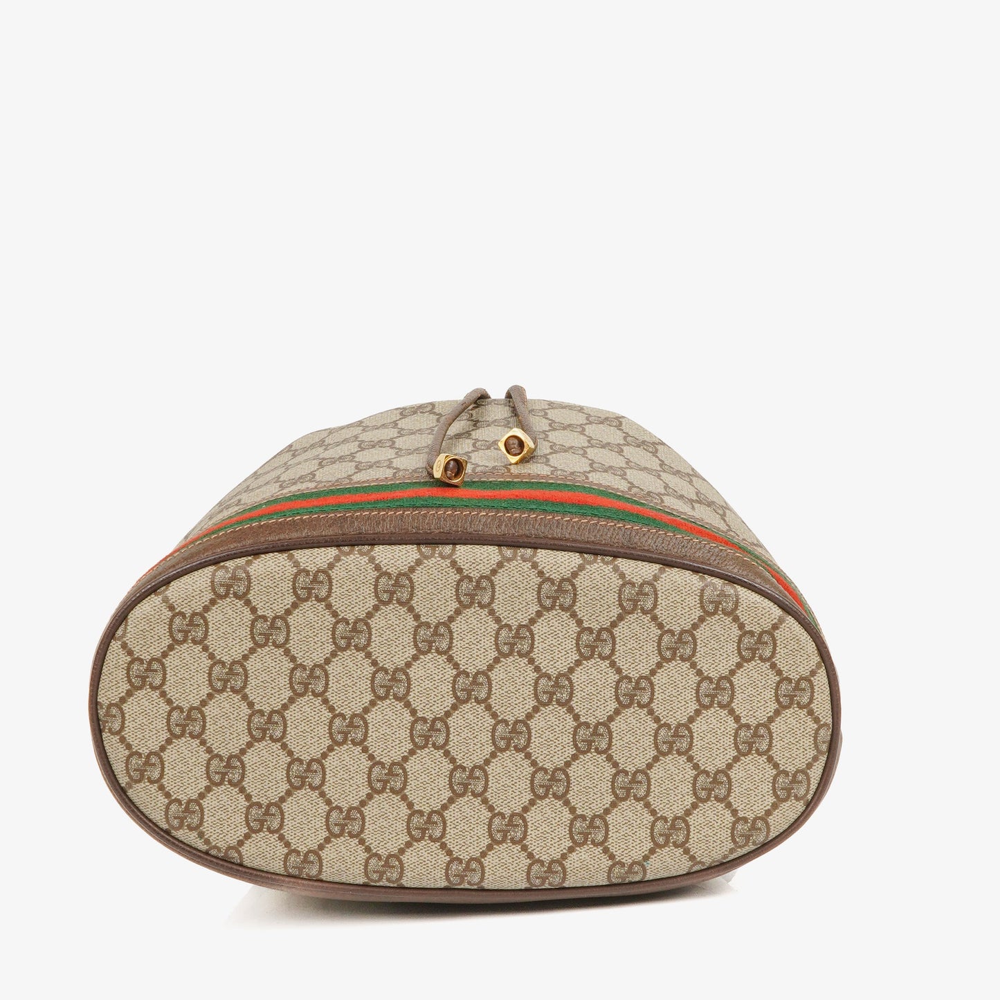 Gucci Ophidia GG Web Sherry Line Bucket Bag