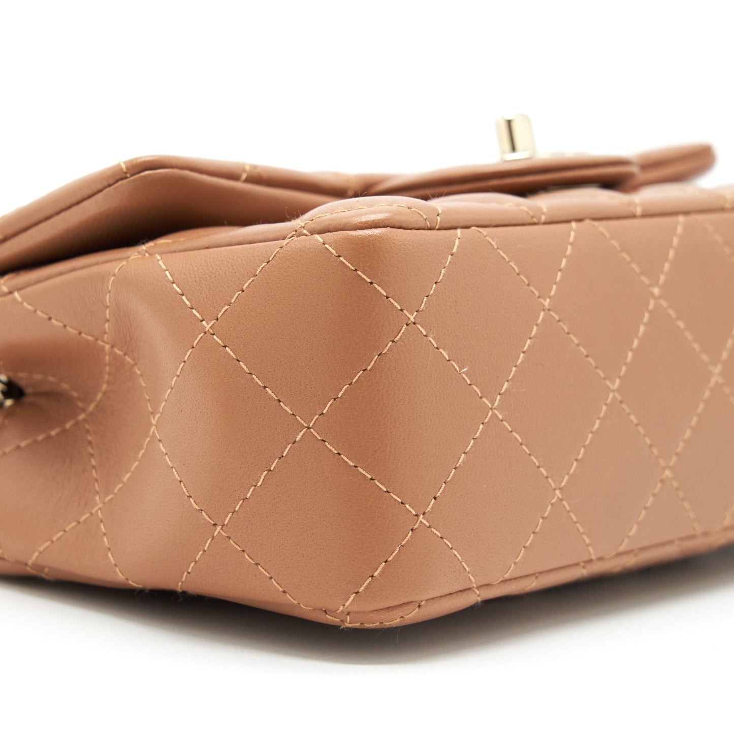 Chanel 22S Mini Rectangular Flap Bag Caramel L