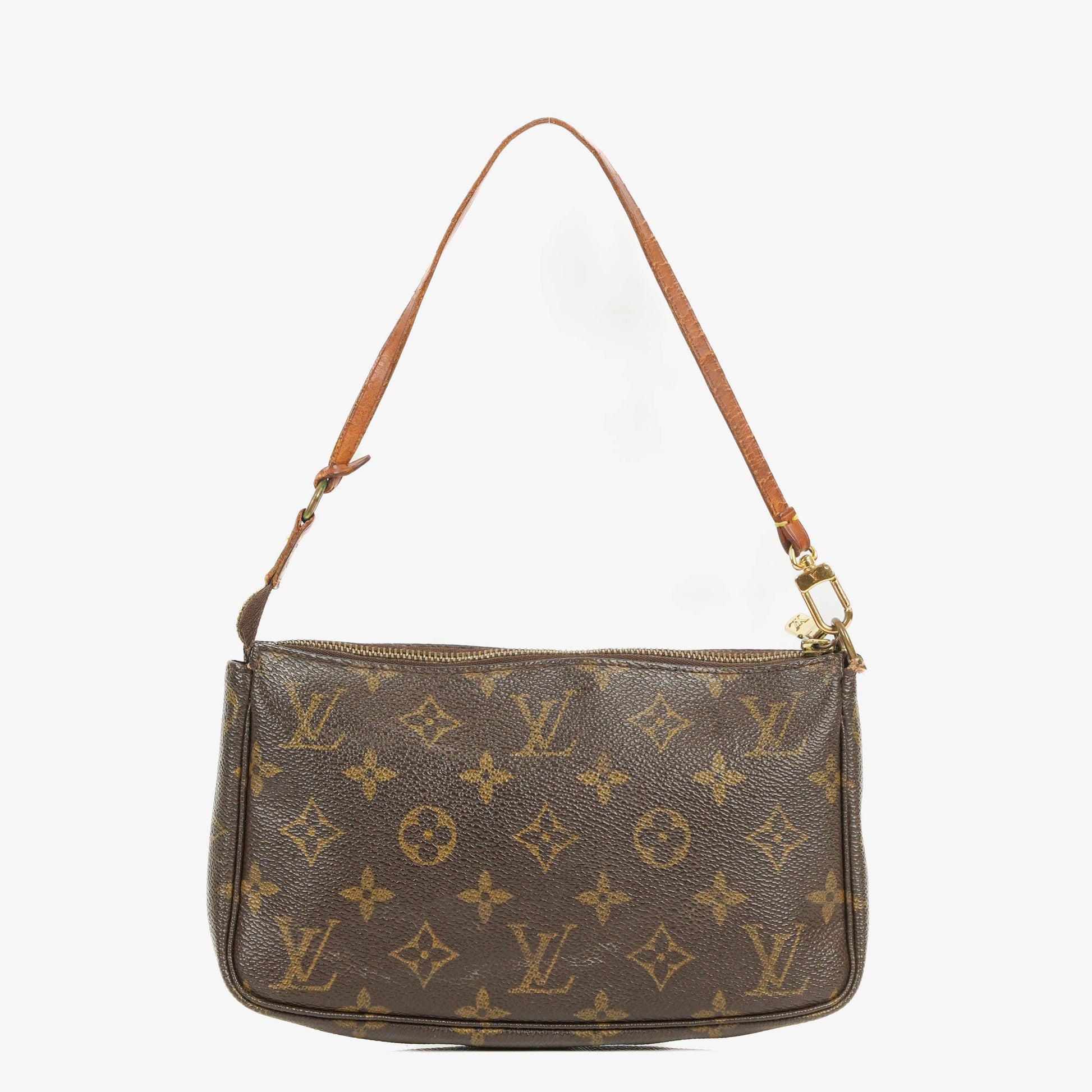 Louis Vuitton Pochette Accessoires Monogram Canvas Clutch Handbag