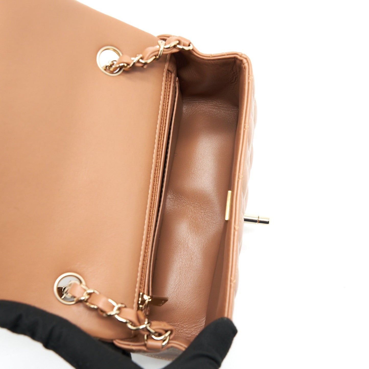Chanel 22S Mini Rectangular Flap Bag Caramel L