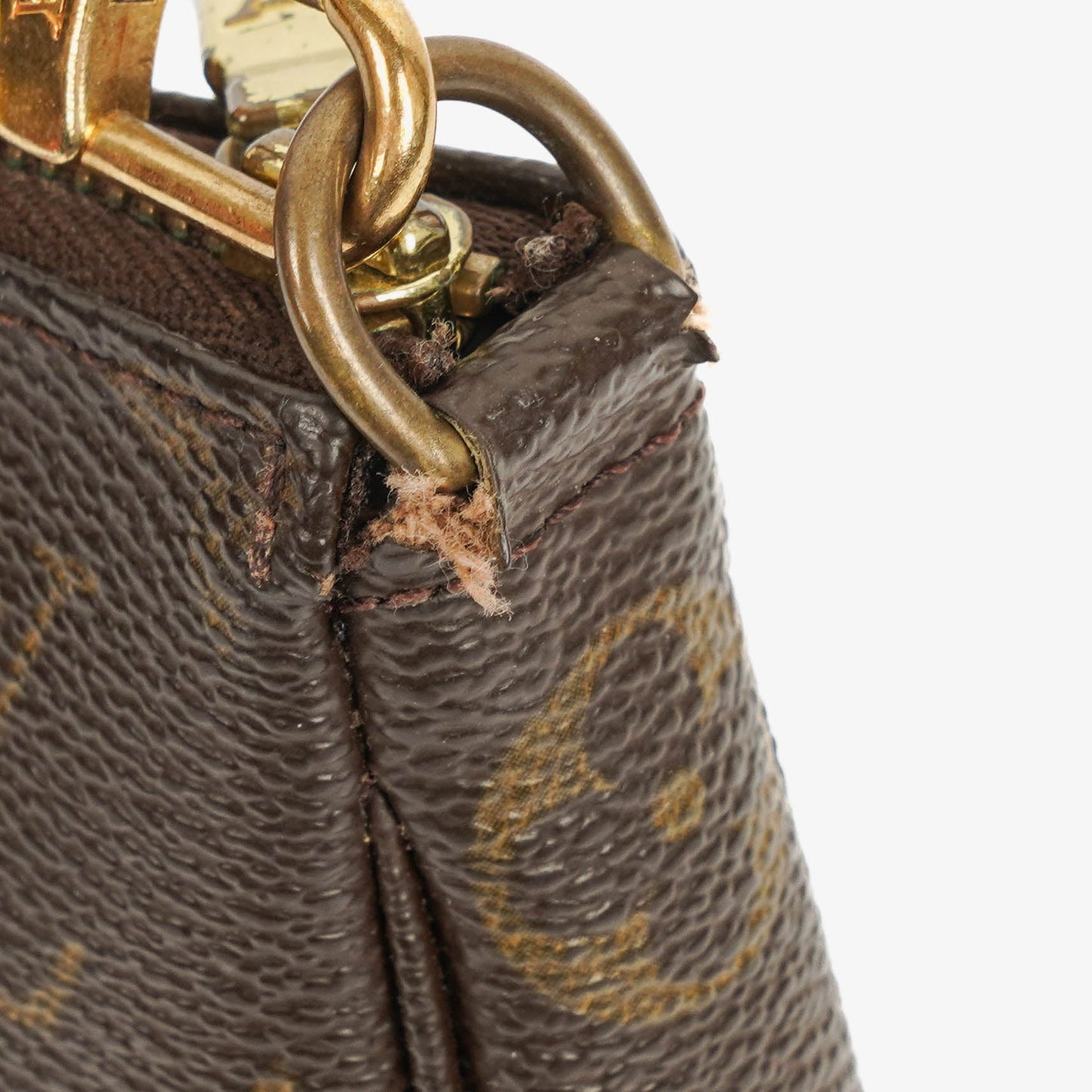 Louis Vuitton Pochette Accessoires Monogram Canvas Clutch Handbag