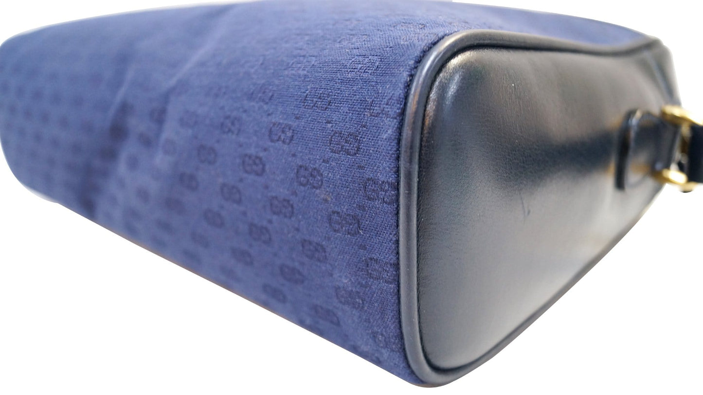 Gucci GG Canvas Blue Messenger Bag