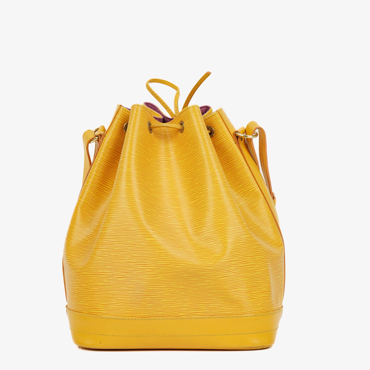 Louis Vuitton Noe Grande GM Yellow Epi Leather Shoulder Bag