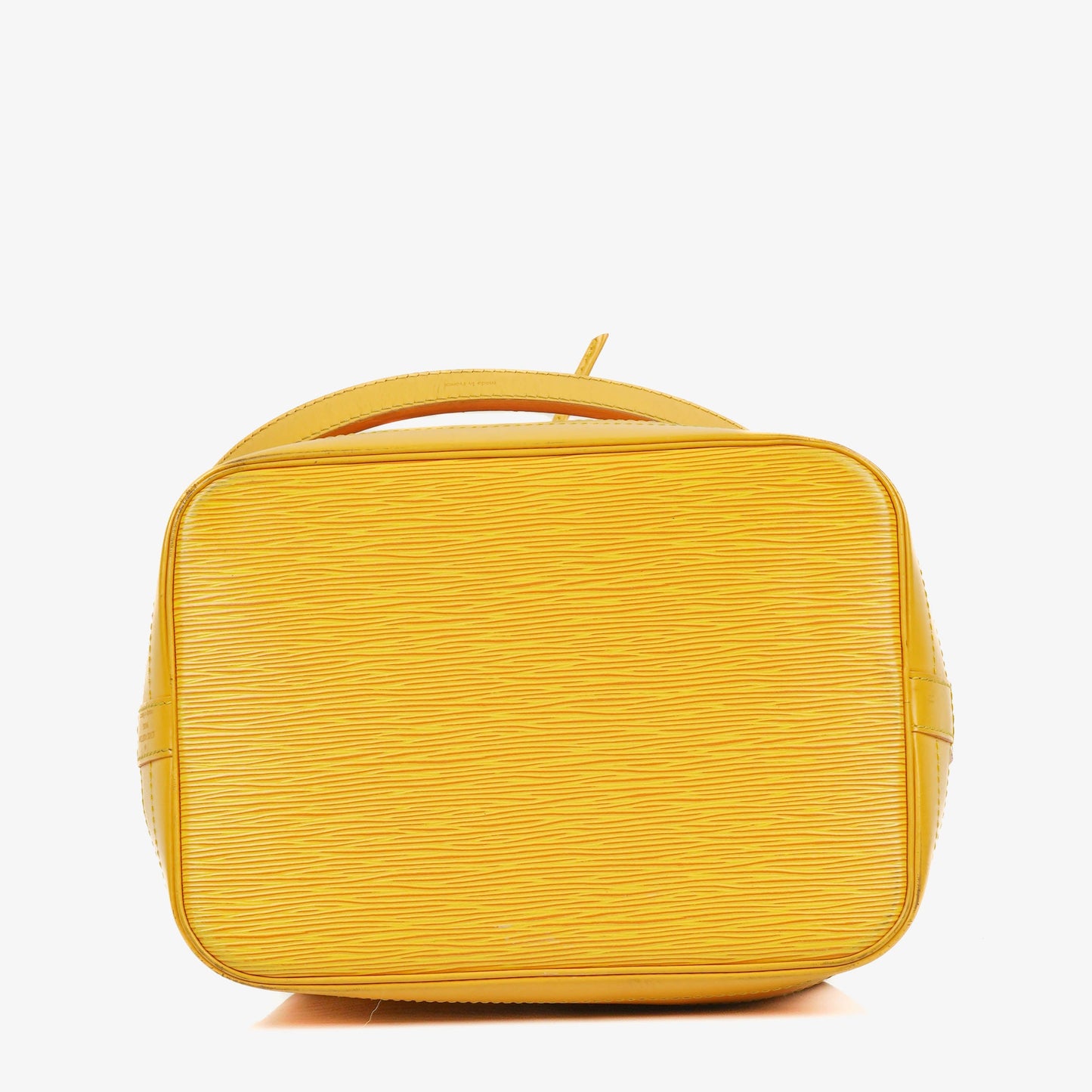 Louis Vuitton Noe Grande GM Yellow Epi Leather Shoulder Bag