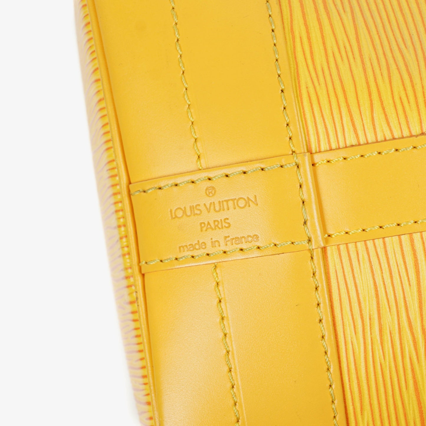 Louis Vuitton Noe Grande GM Yellow Epi Leather Shoulder Bag