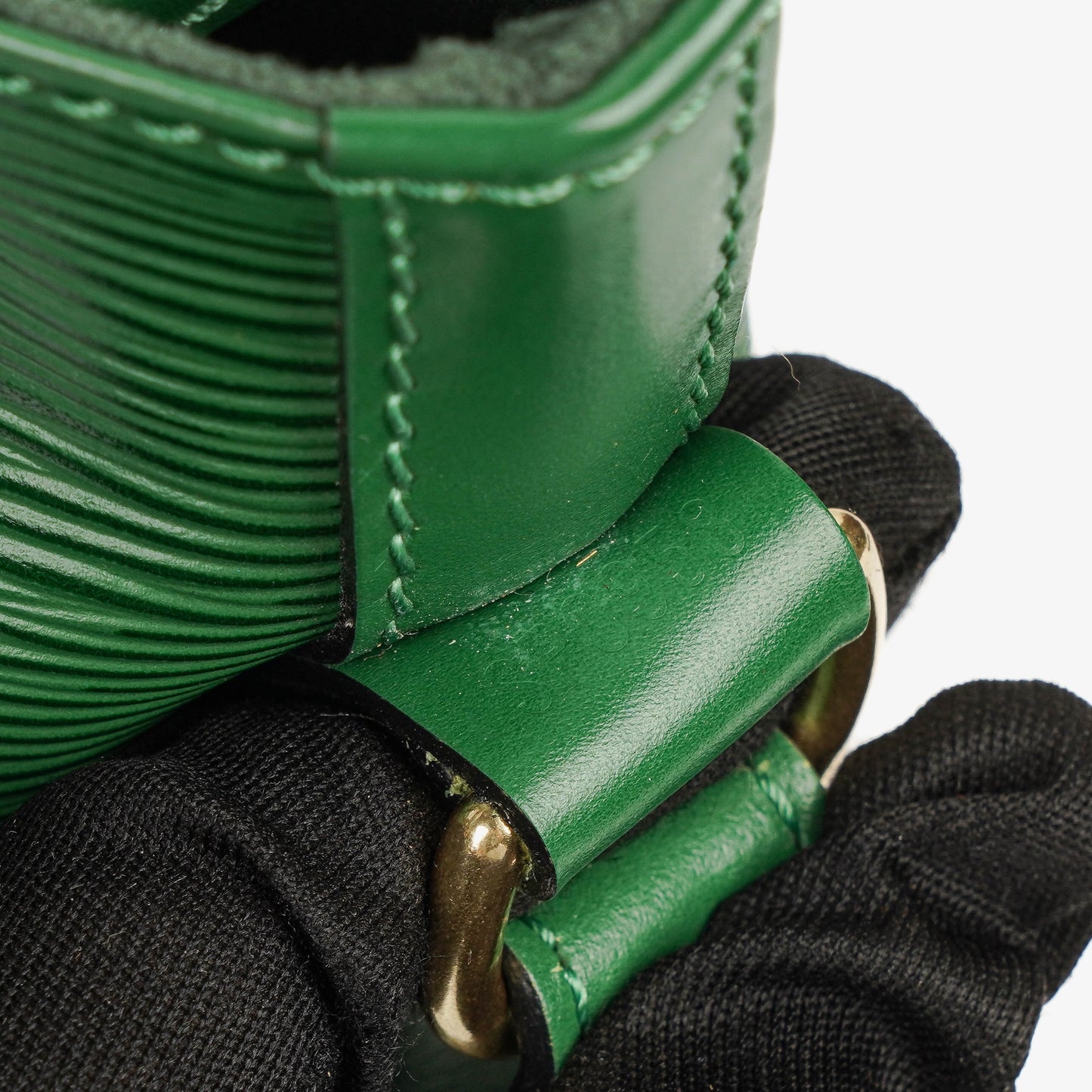 Louis Vuitton Noe Grande GM Green EPI Leather Shoulder Bag