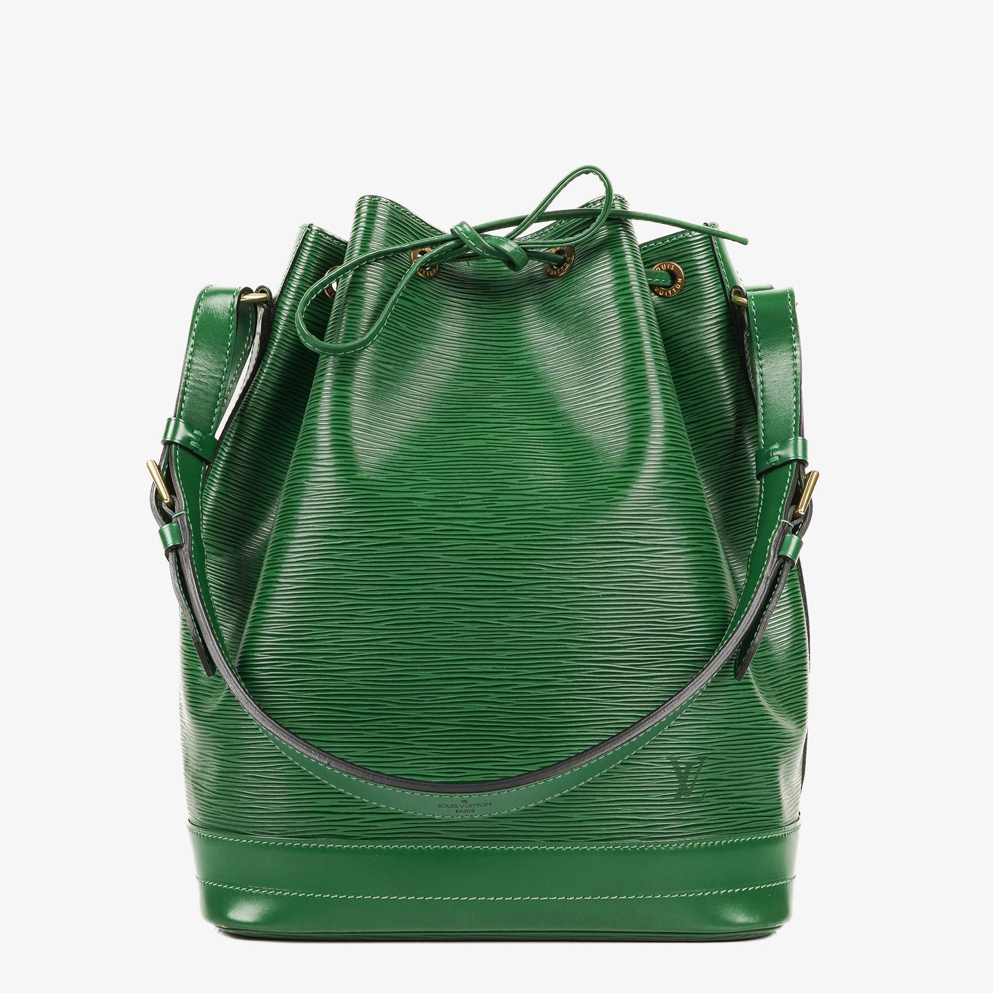 Louis Vuitton Noe Grande GM Green EPI Leather Shoulder Bag