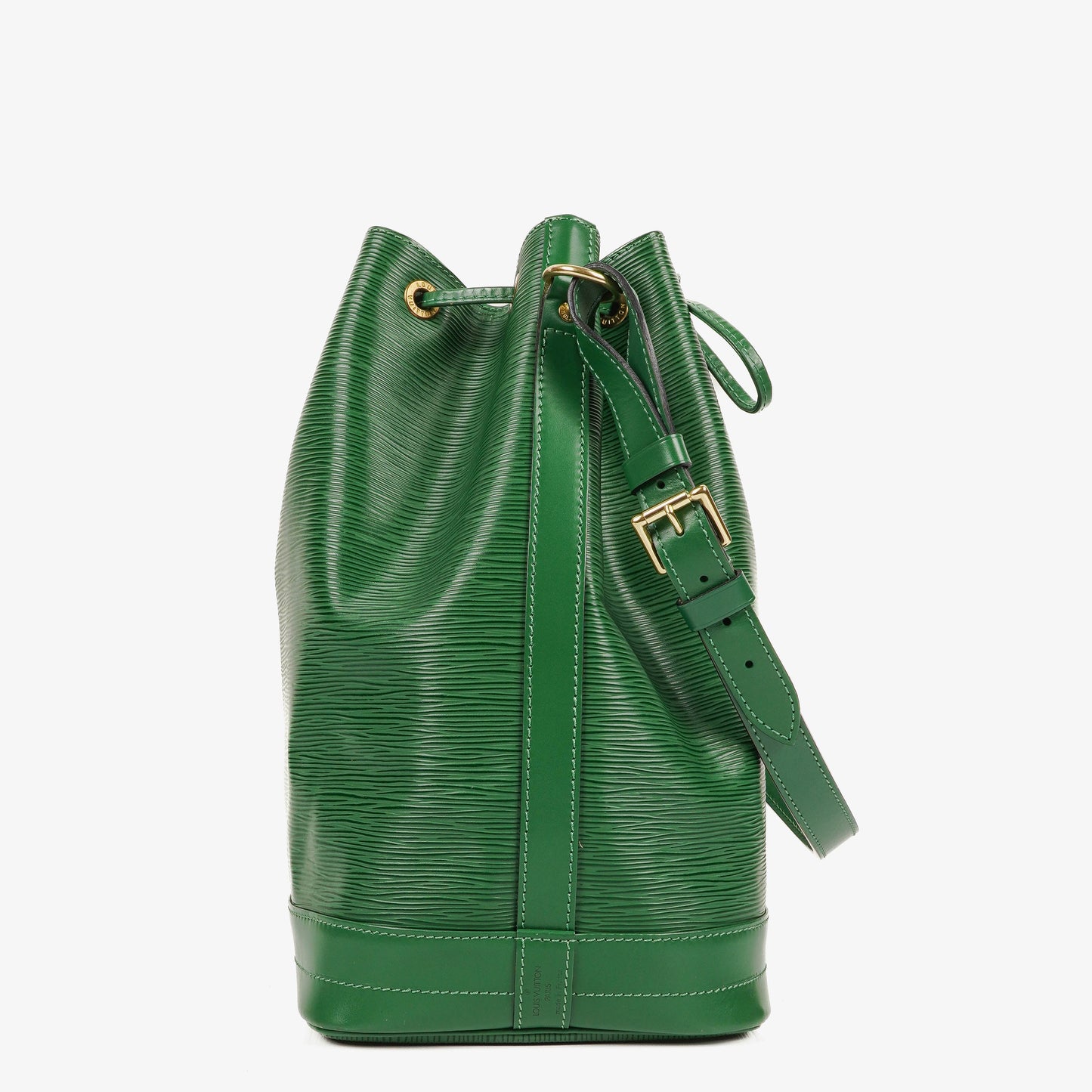 Louis Vuitton Noe Grande GM Green EPI Leather Shoulder Bag