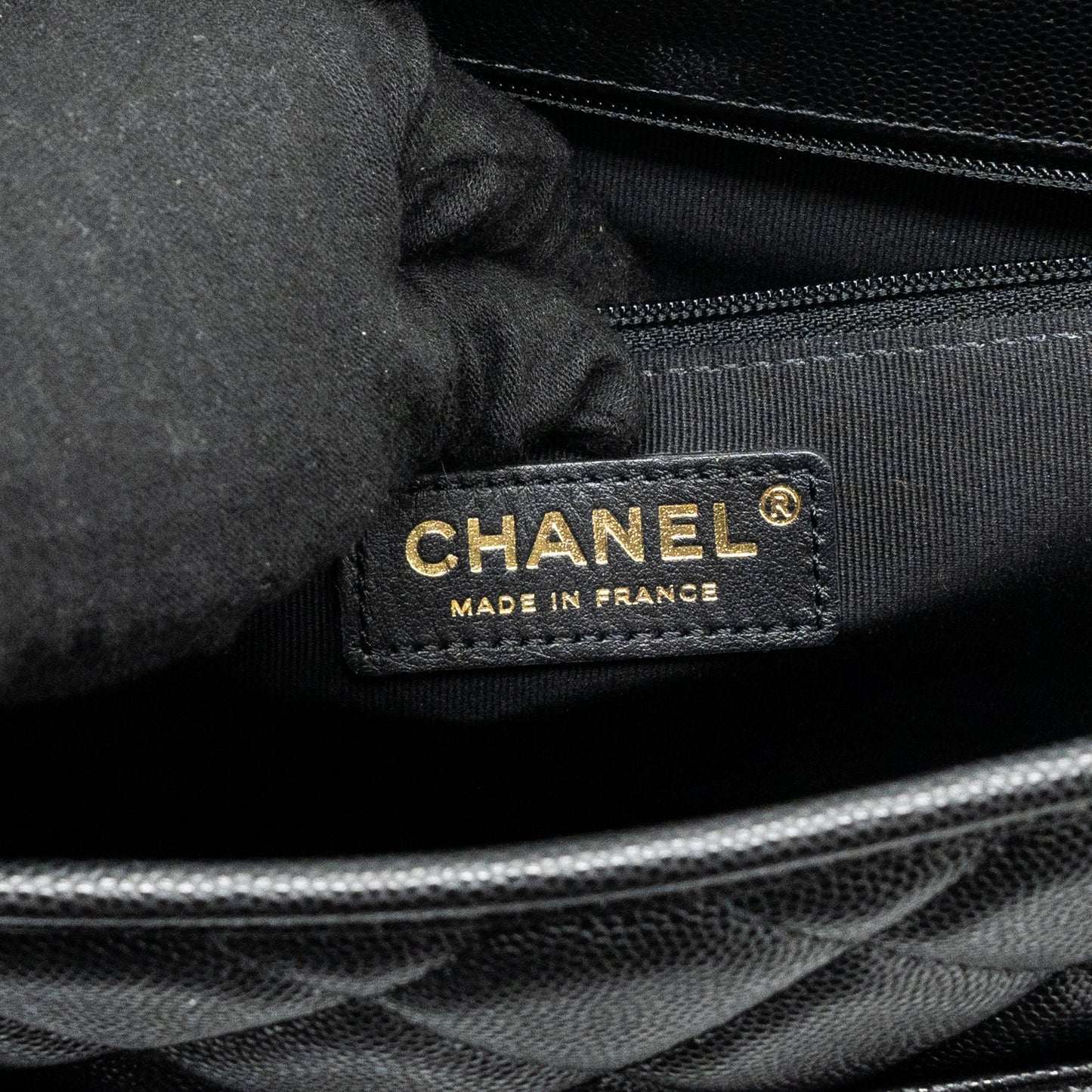 Chanel 22k Large Backpack Caviar Black (microchip)