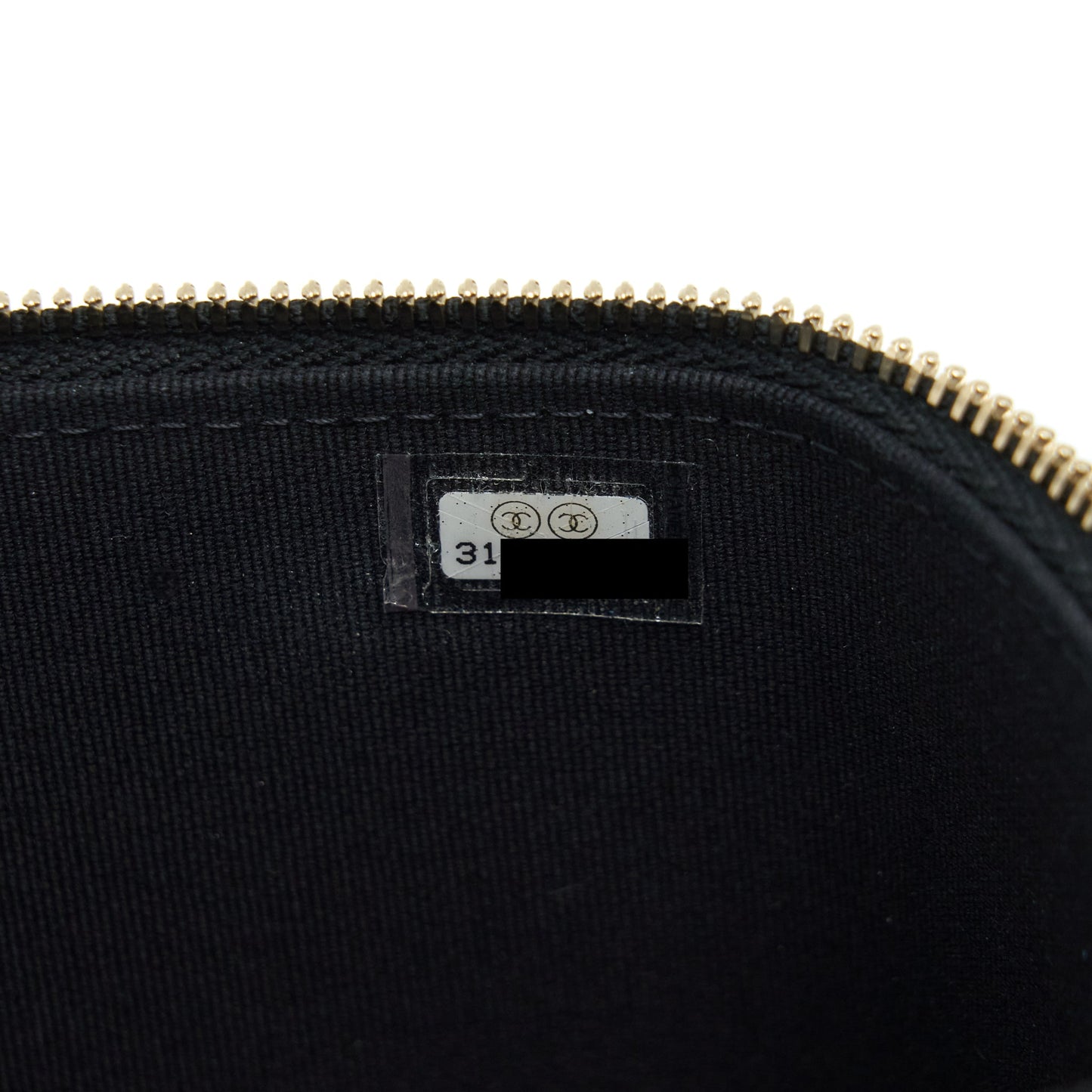 Chanel Top Handle Long Vanity Lambskin Black L