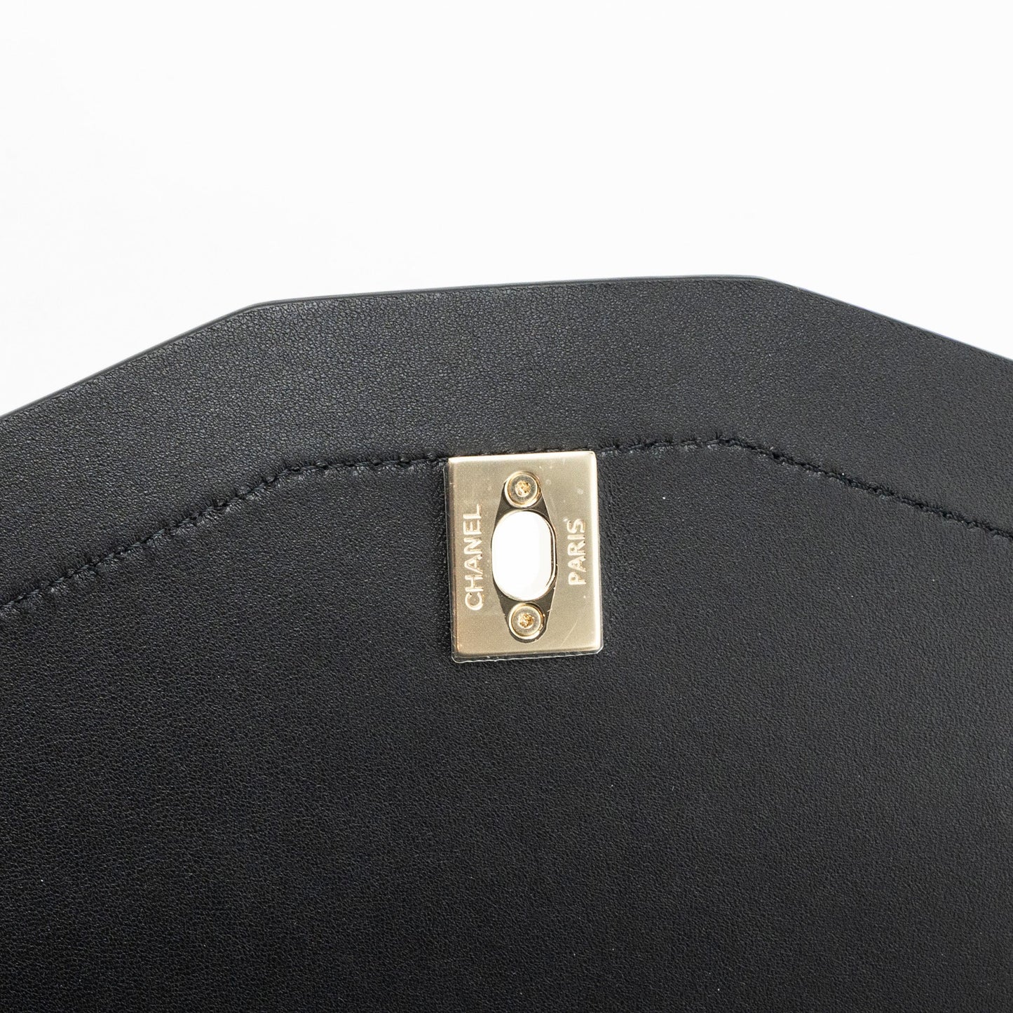 Chanel Envelop Flap Bag Caviar Black L