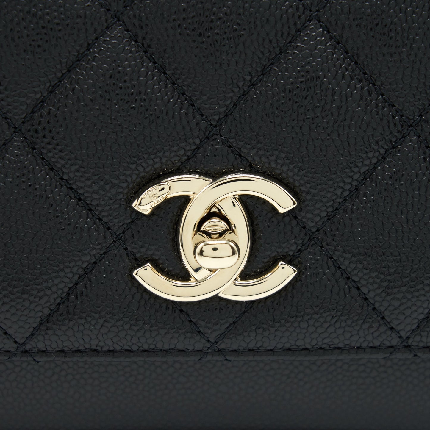 Chanel Small Business Affinity Caviar Black L