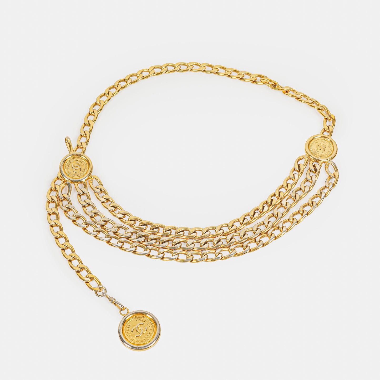 Chanel CC Triple Chain Belt