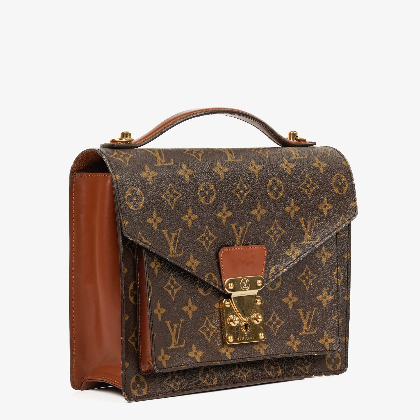 Louis Vuitton Monceau Monogram Canvas Handbag