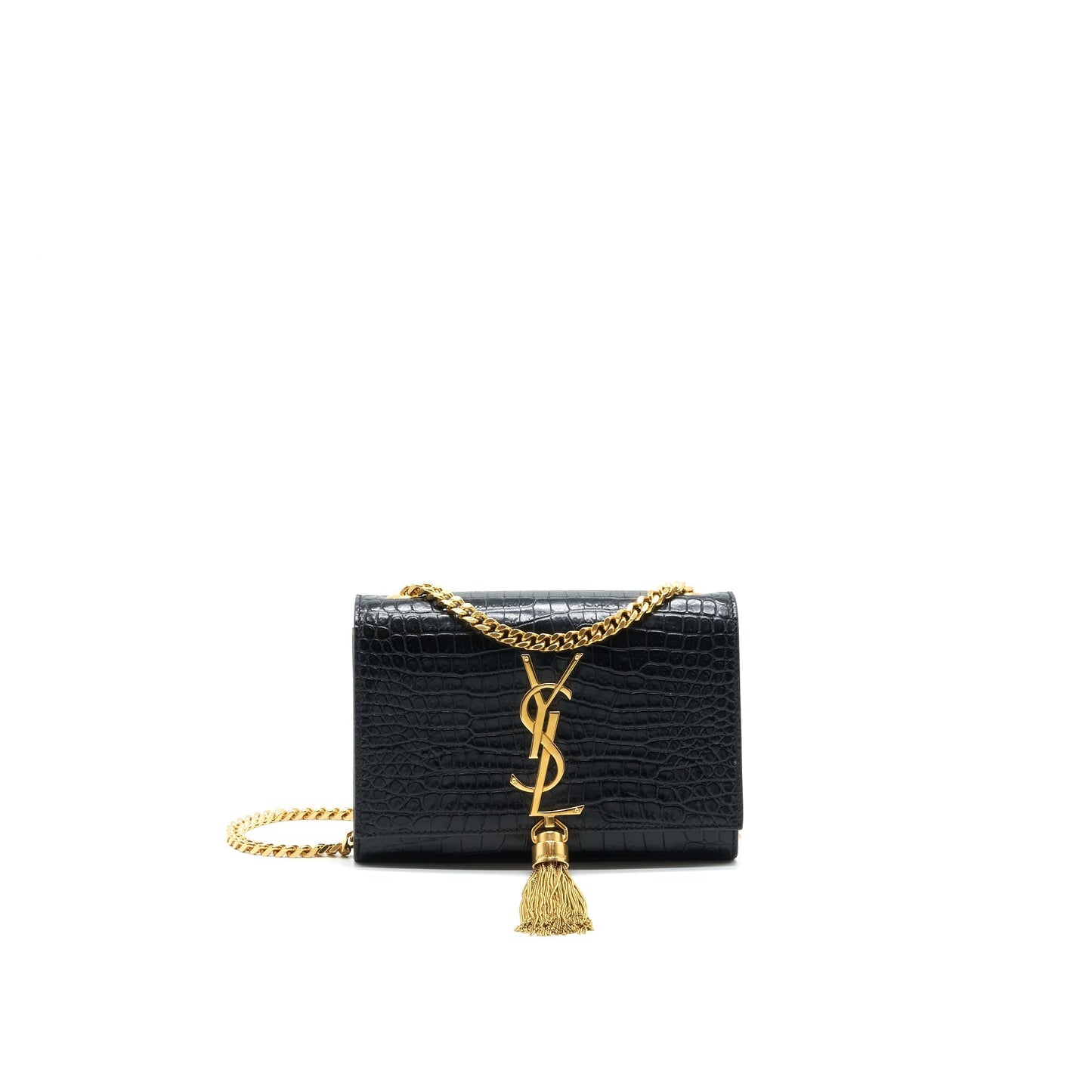 SAINT LAURENT / Purse TASSEL BLACK