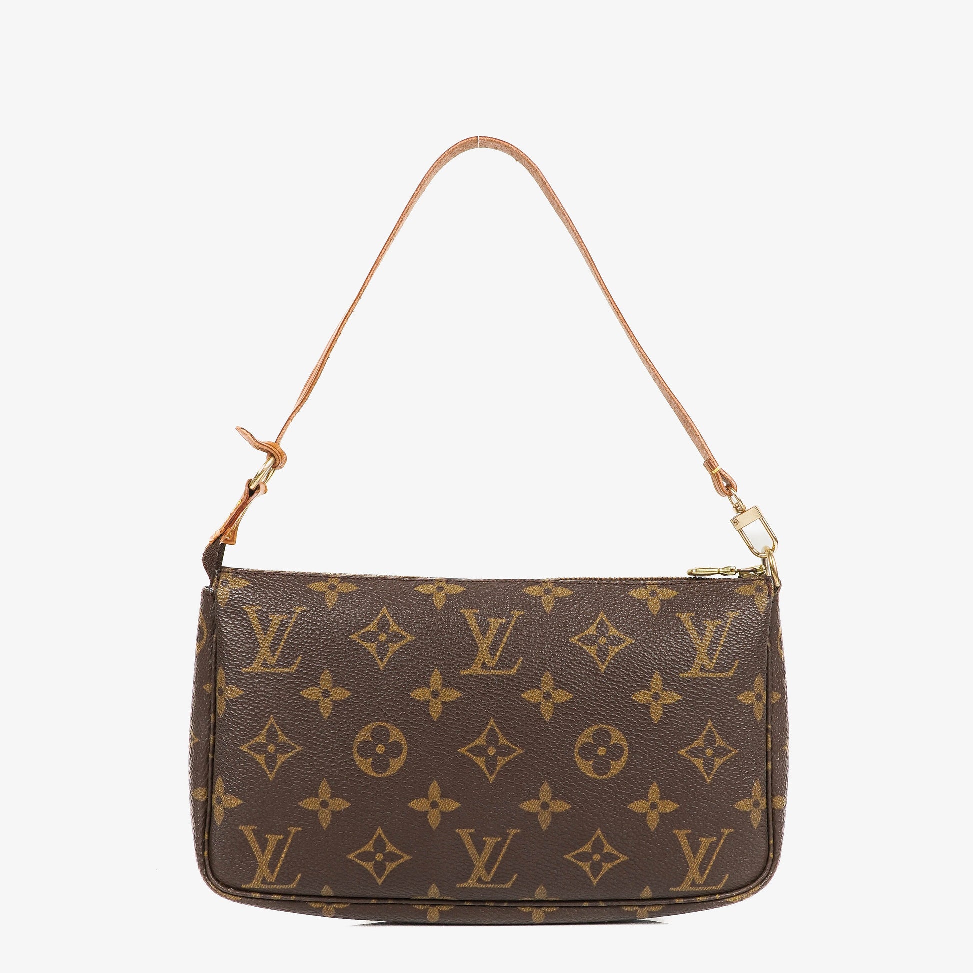 Louis Vuitton Pochette Accessoires Monogram Canvas Clutch Handbag
