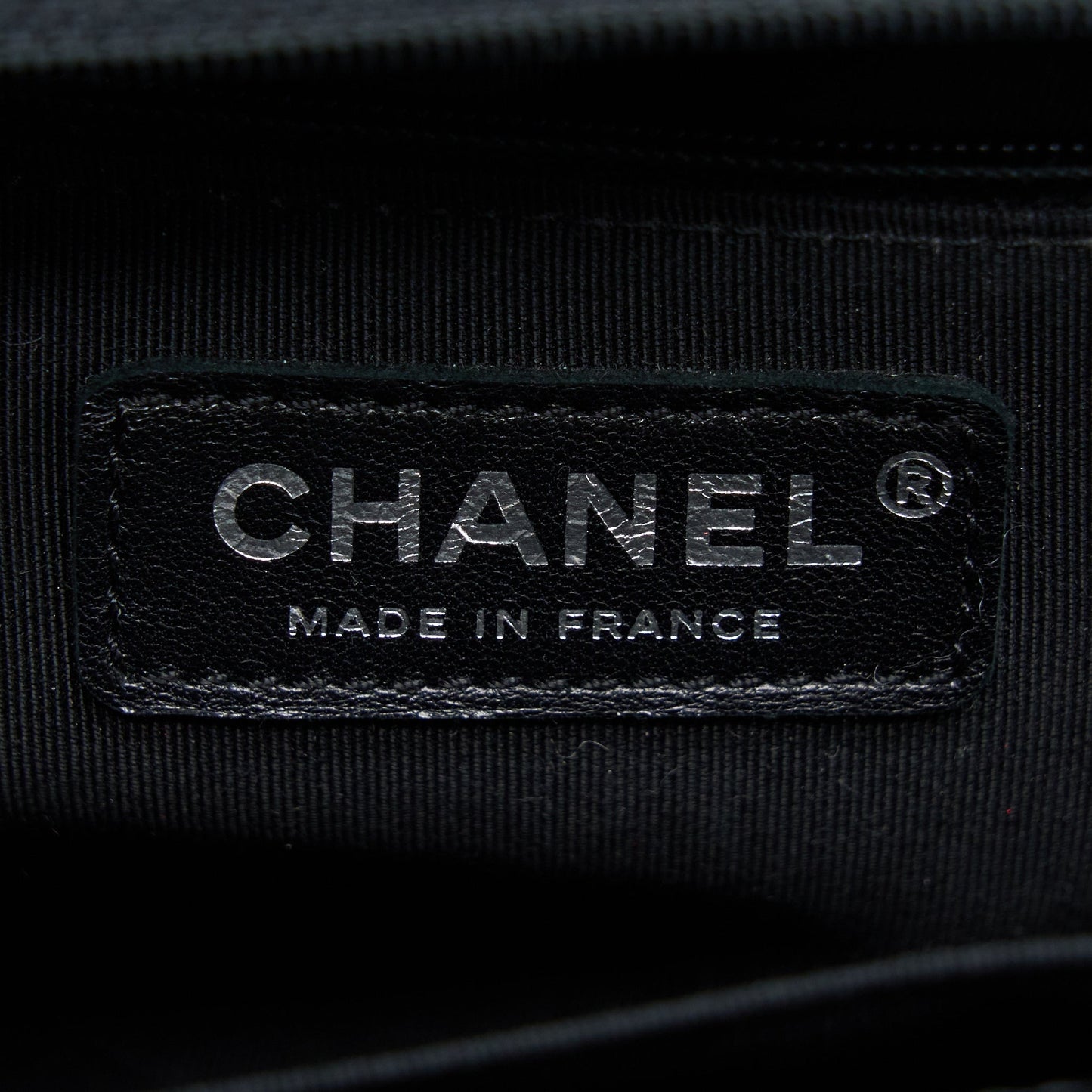 Chanel New Medium 28cm Boy Bag Caviar Black Ruthenium