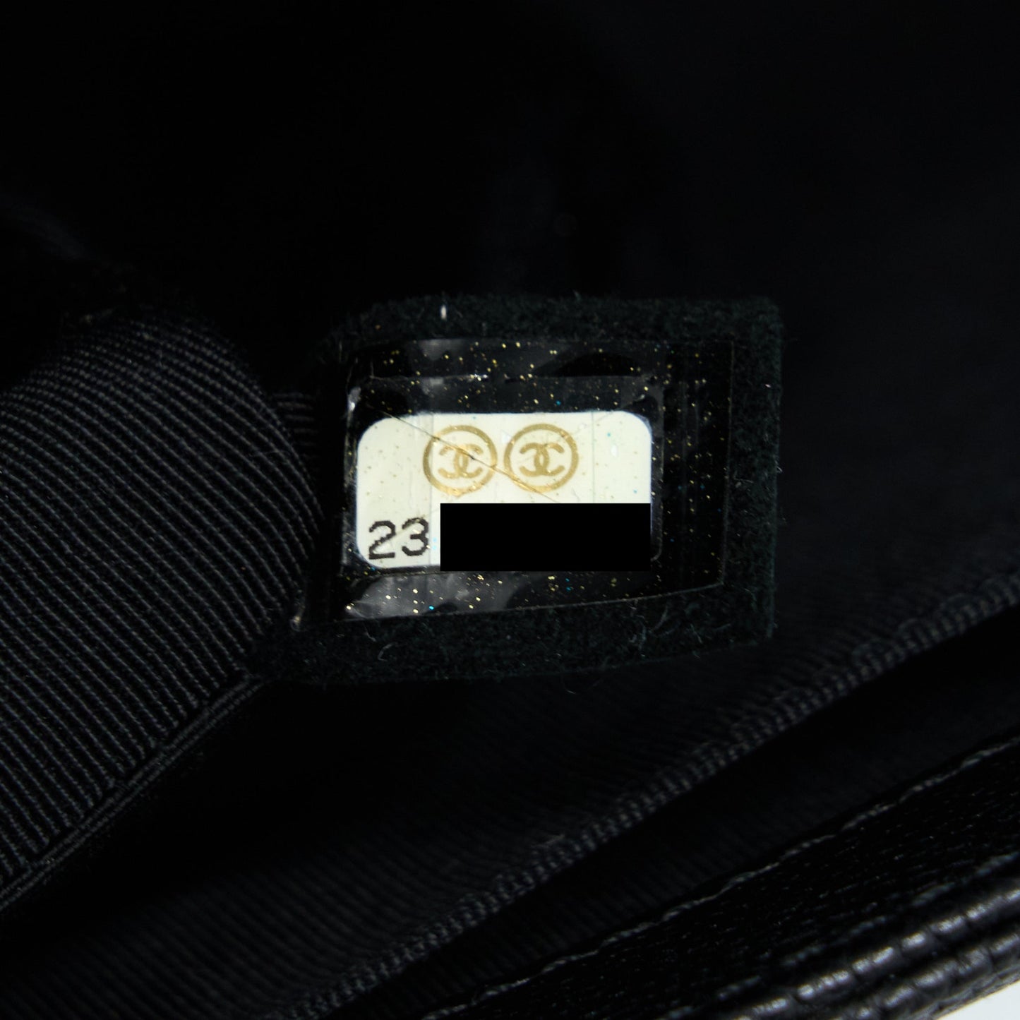 Chanel New Medium 28cm Boy Bag Caviar Black Ruthenium