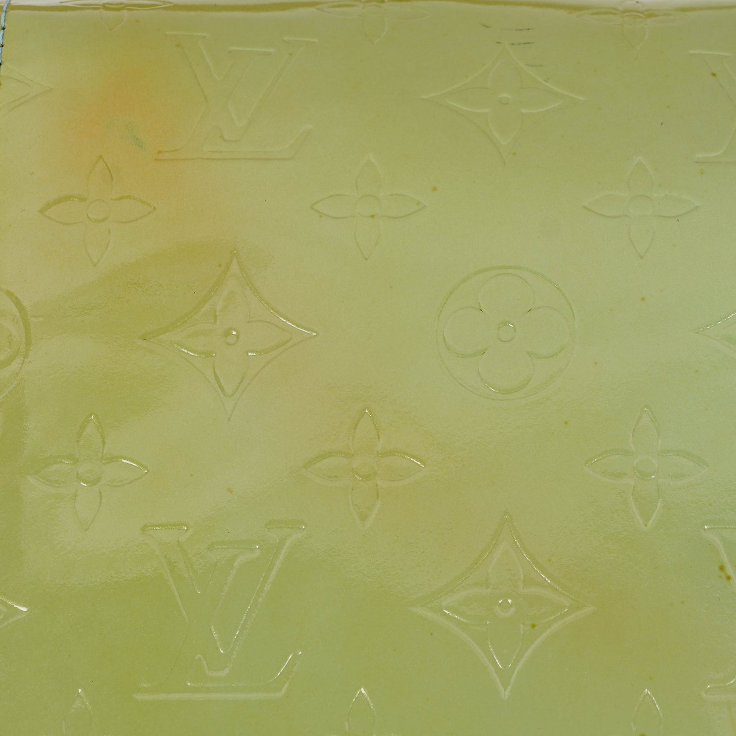 Louis Vuitton Thompson Monogram Vernis Green Leather Shoulder Bag