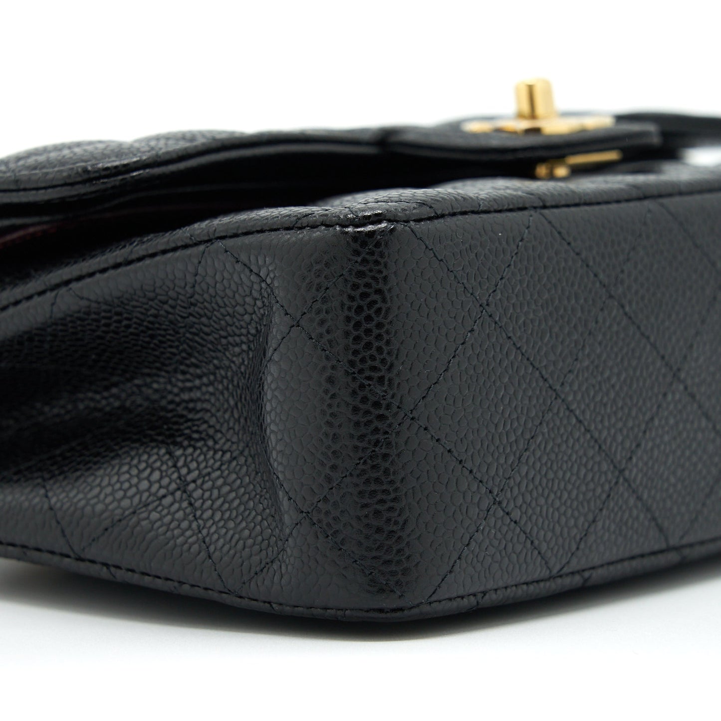Chanel Small Classic Double Flap Bag Caviar Black L